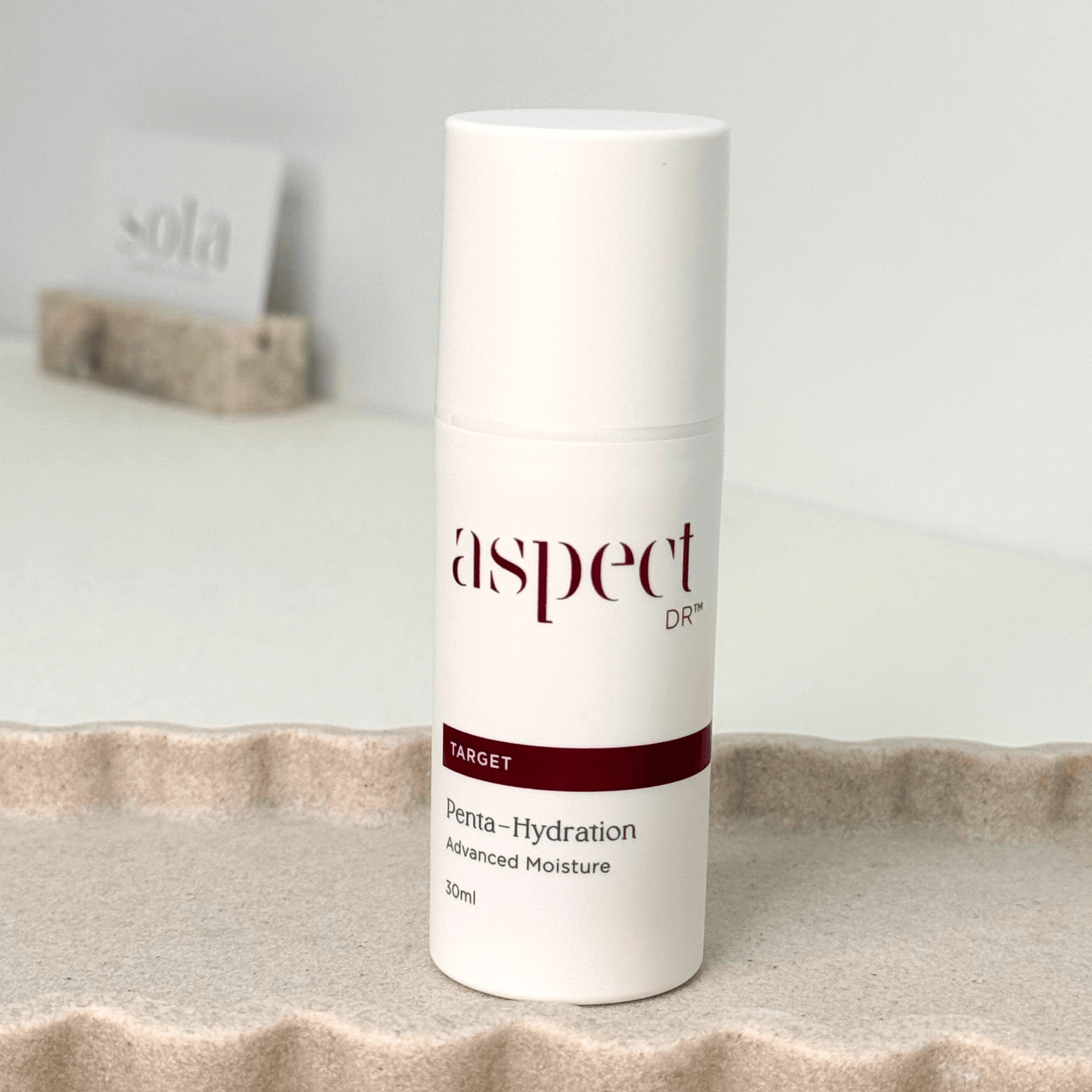 30ml Aspect Dr Penta Hydration and sota skin in background