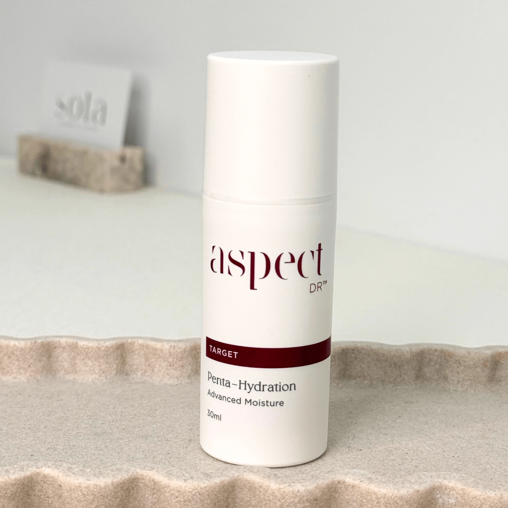 30ml Aspect Dr Penta Hydration and sota skin in background