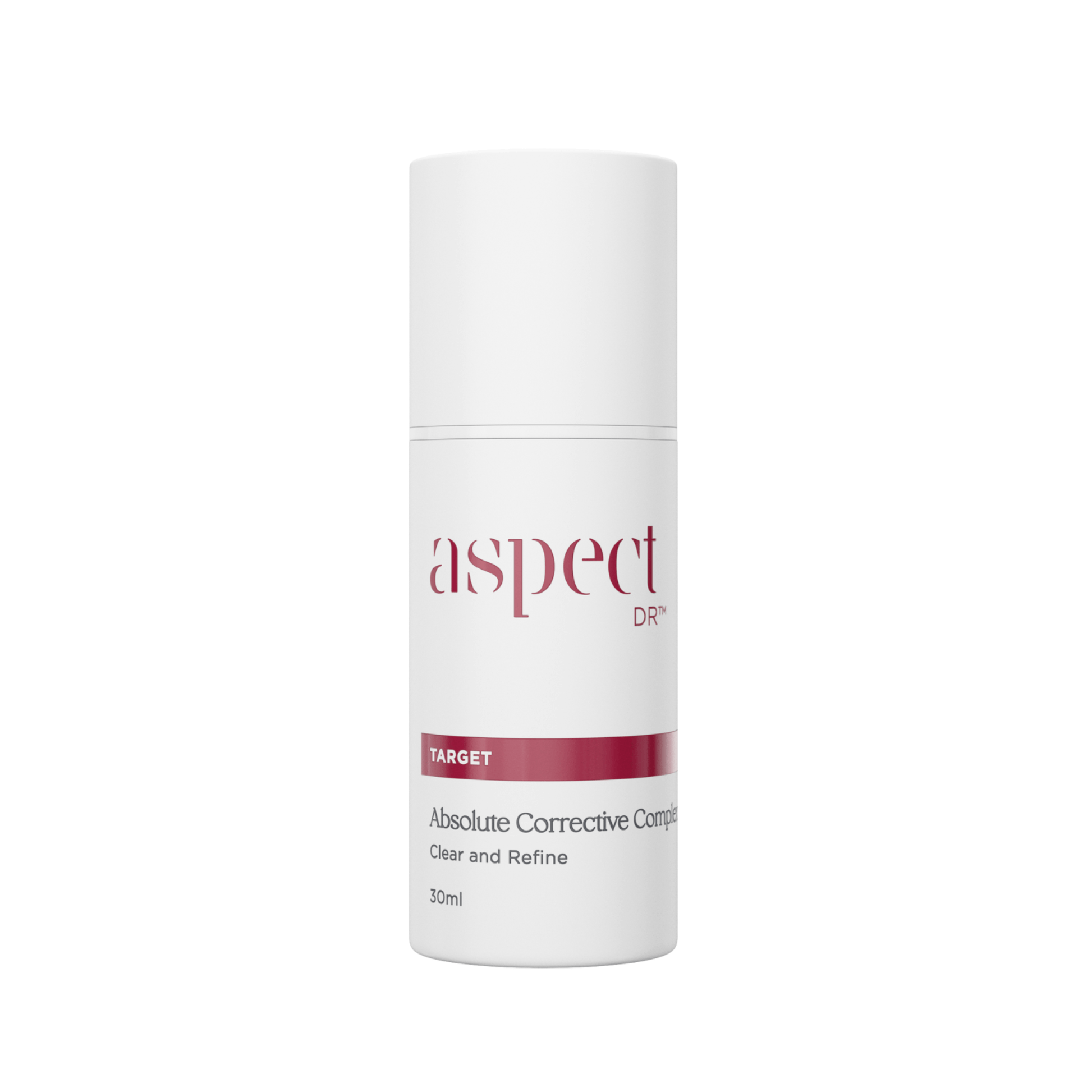 Front of package Absolute corrective complex serum on white background