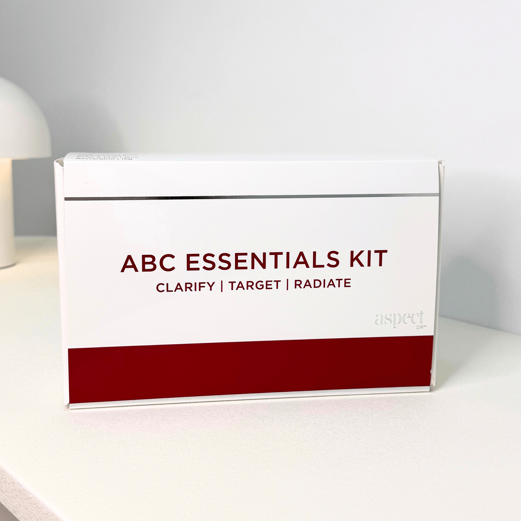 Aspect Dr ABC Kit front of box white background