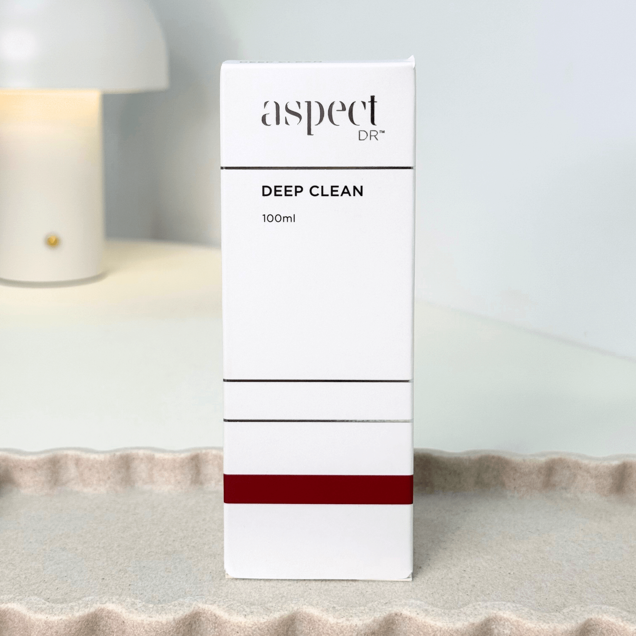 Aspect Dr Deep Clean 100ml package and white background