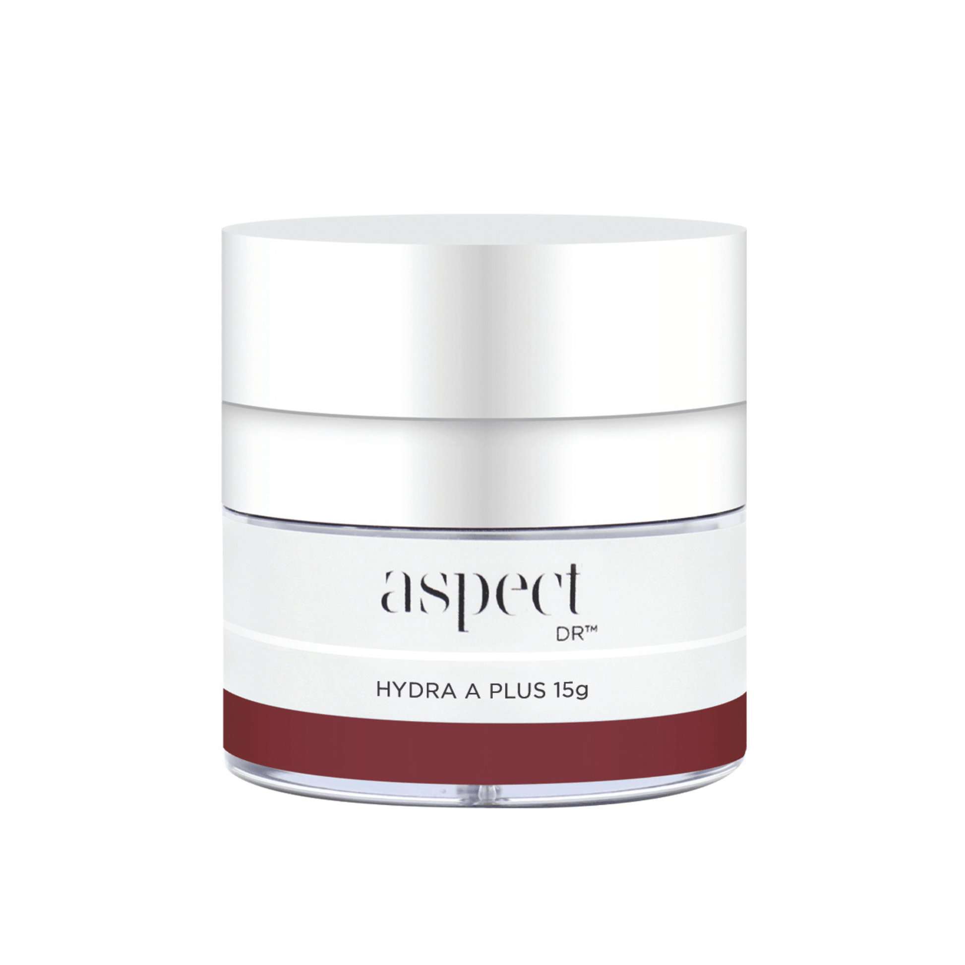 Aspect Dr Hydra A Plus Jar 15g on white background