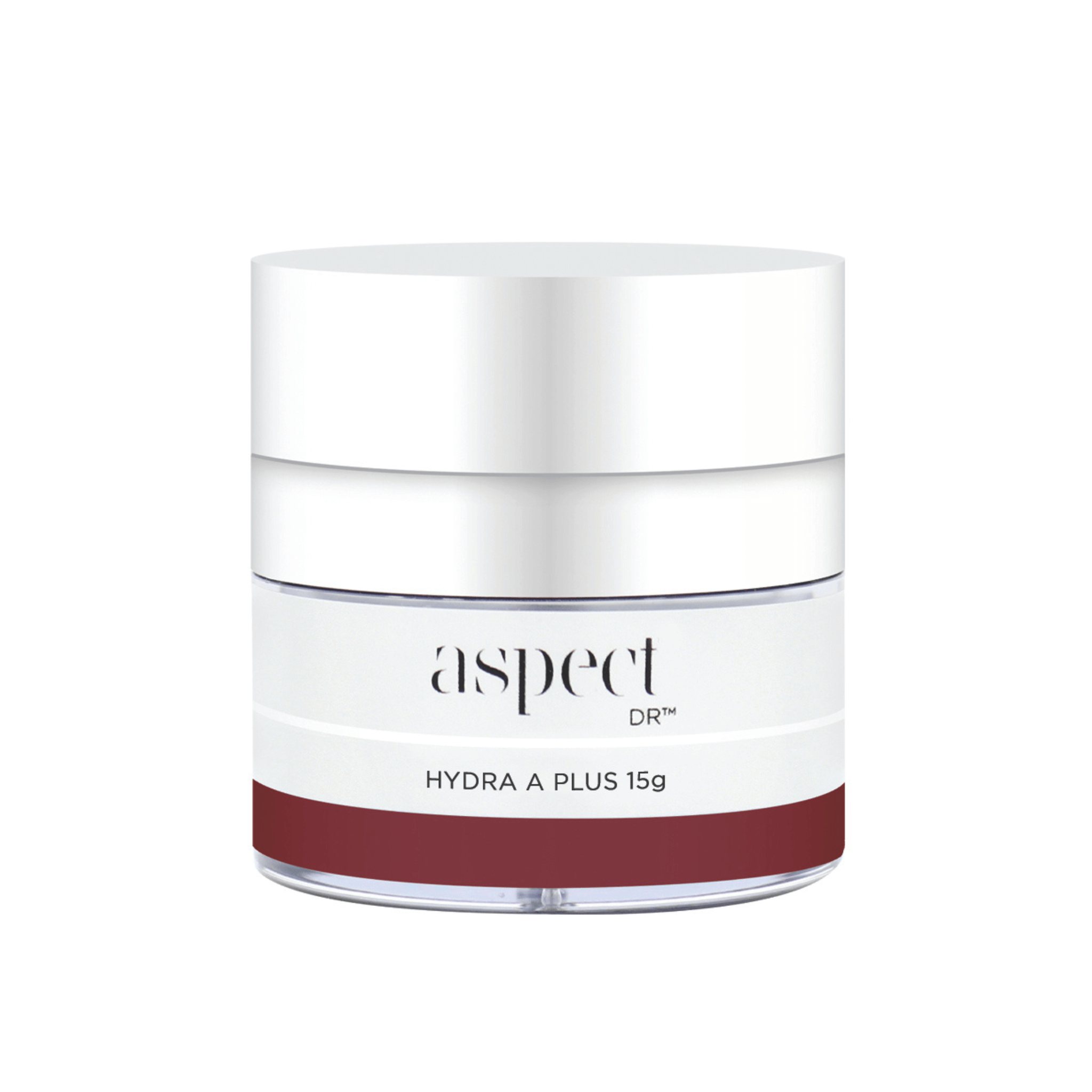 Aspect Dr Hydra A Plus Jar 15g on white background