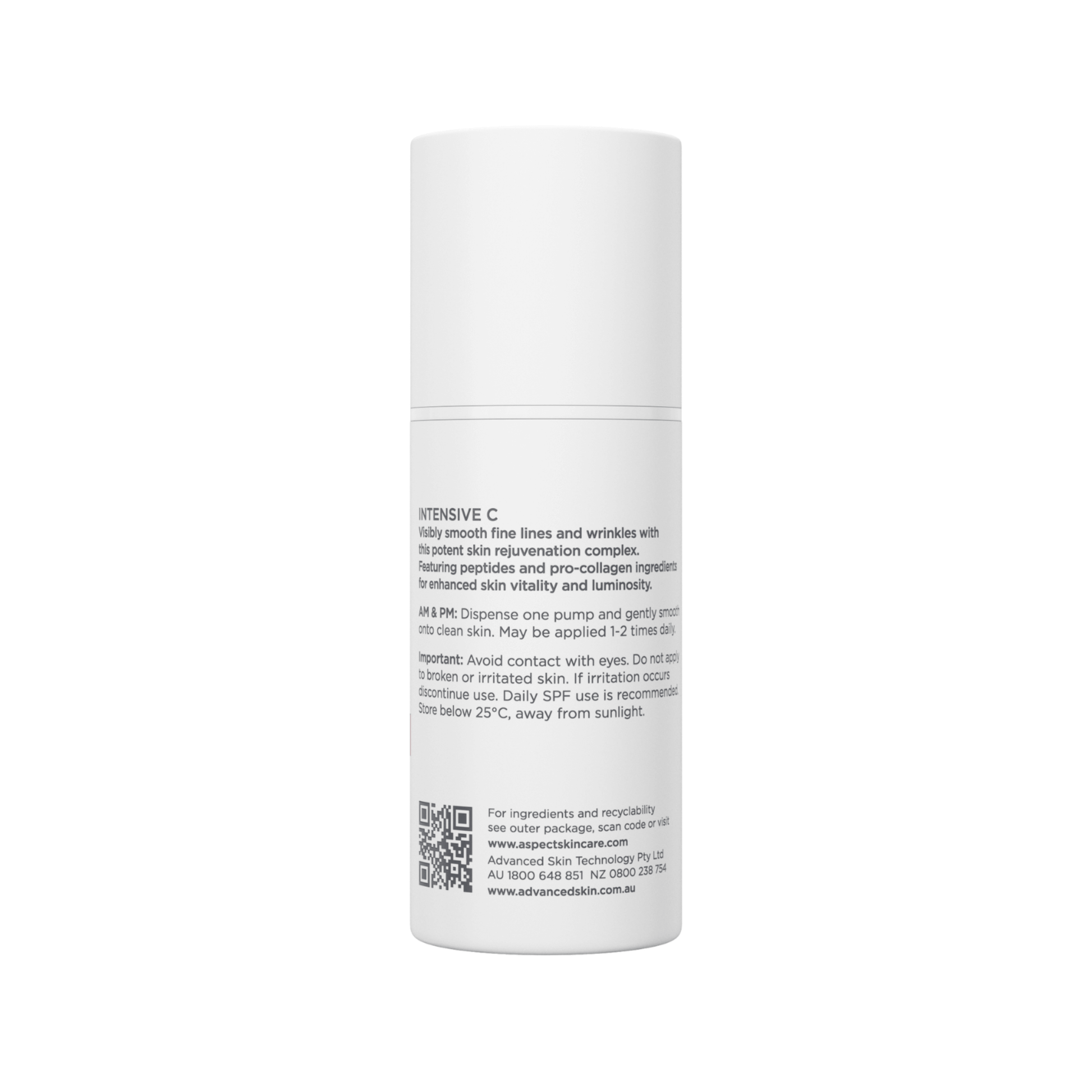 Aspect Dr Intensive C Serum white background
