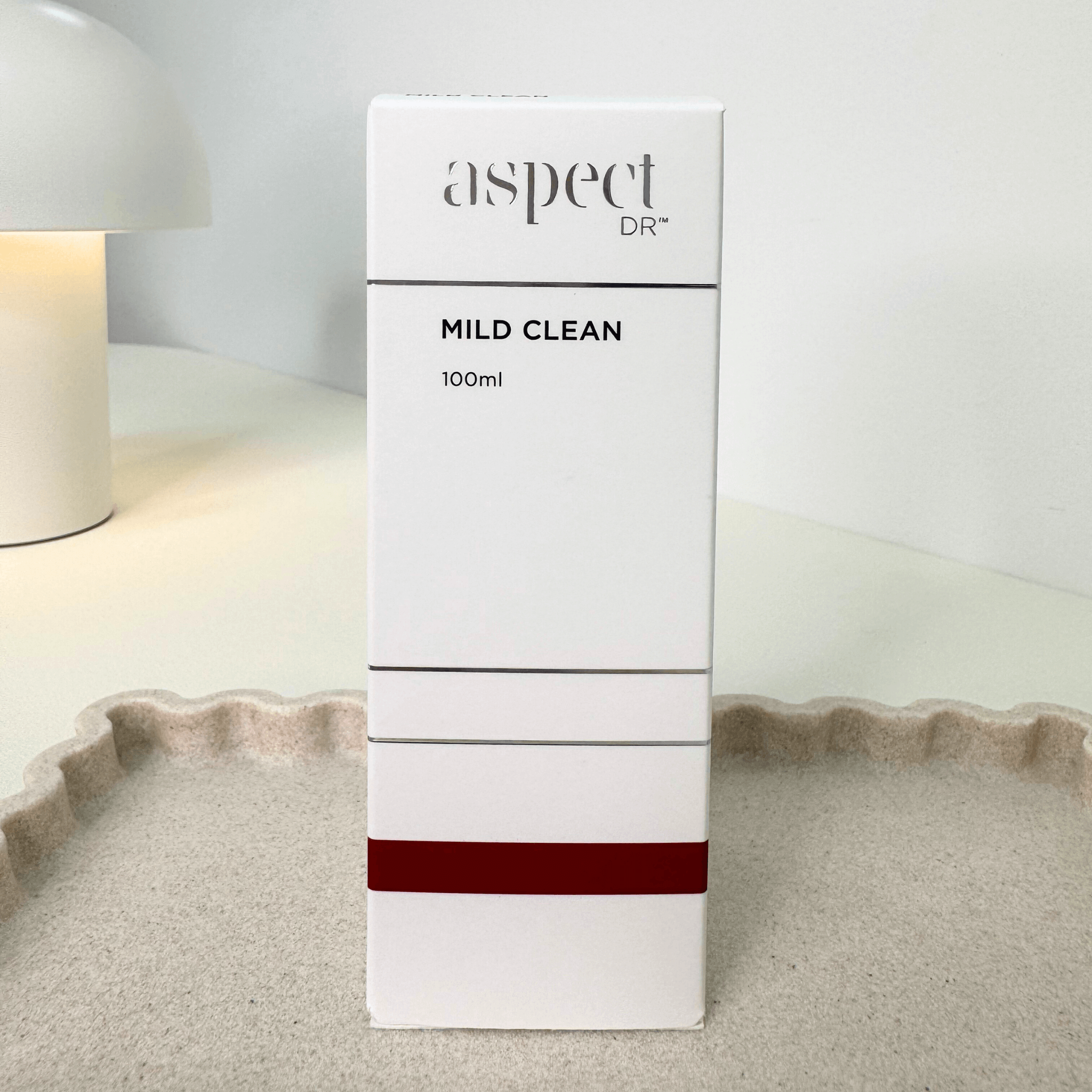 Aspect Dr Mild Clean Cleanser on neutral background