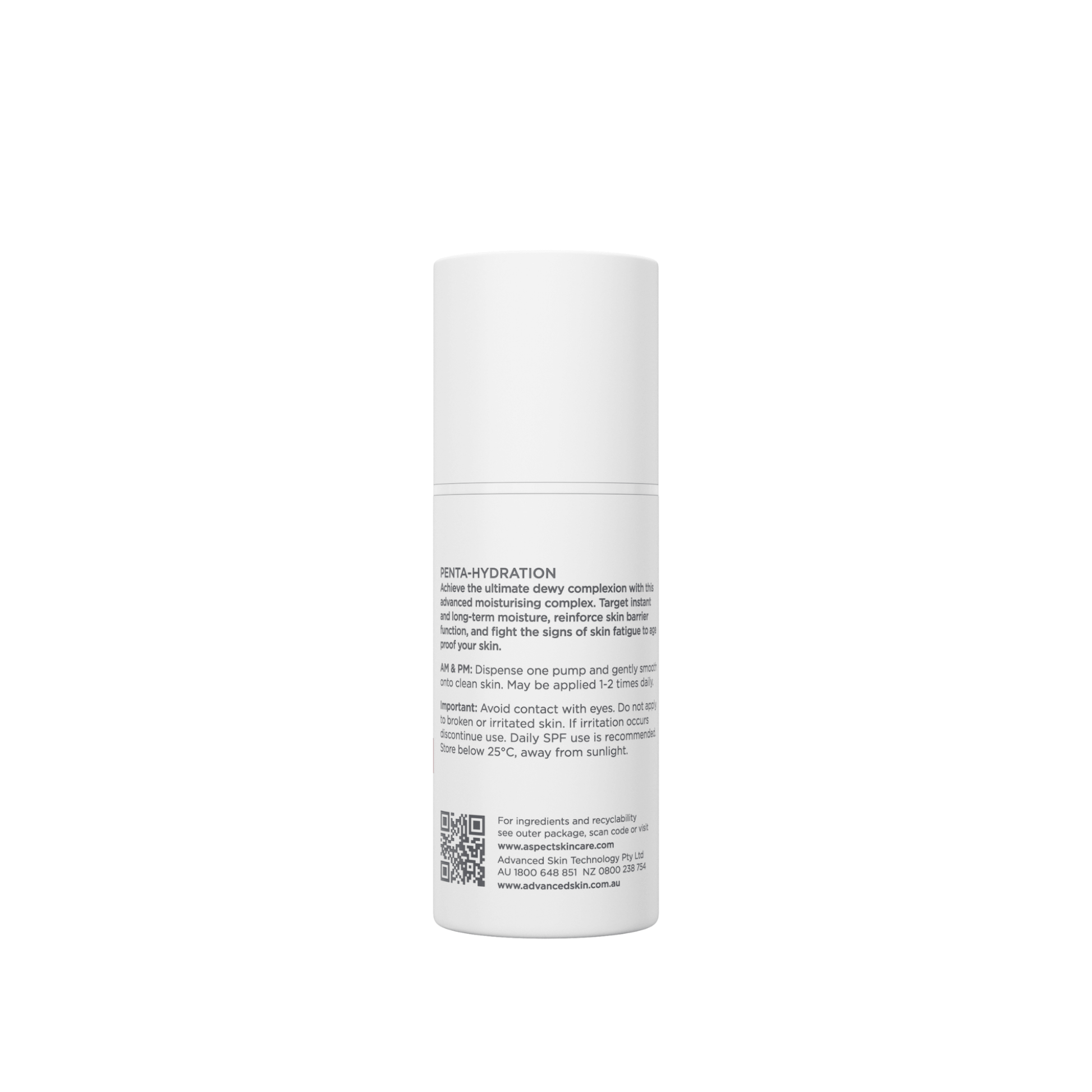 Aspect Dr Penta Hydration serum white background