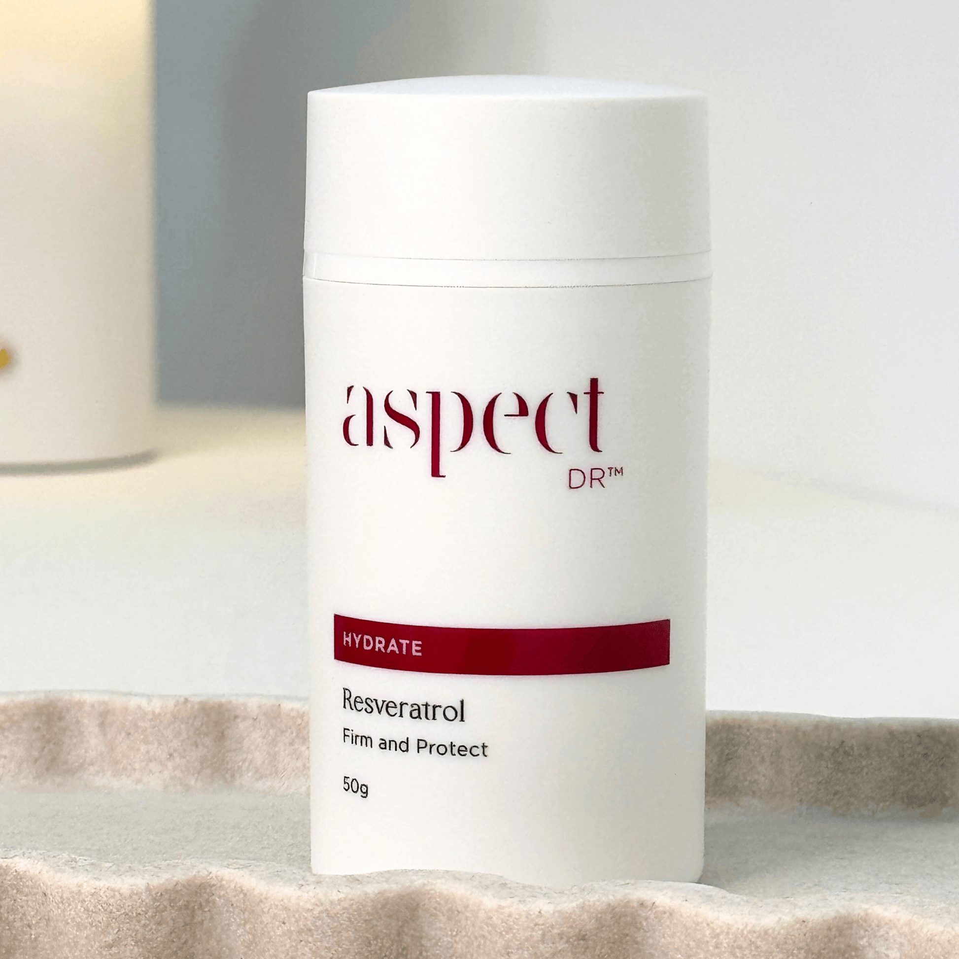 Aspect Dr Resveratrol moisturiser 50g on neutral background