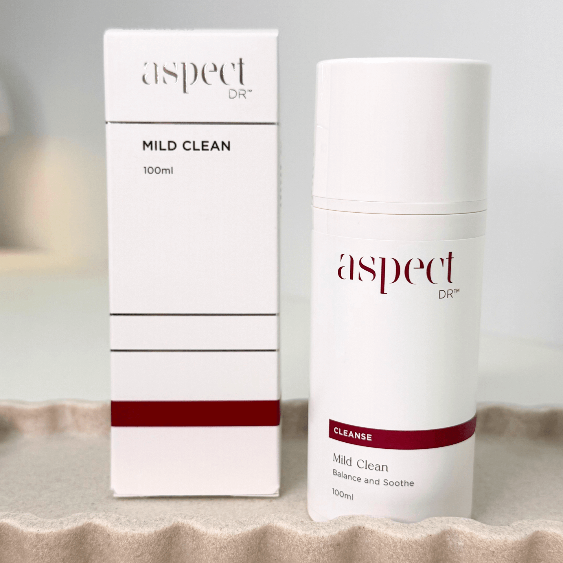 Aspect Dr Mild Clean Cleanser 100ml on white background
