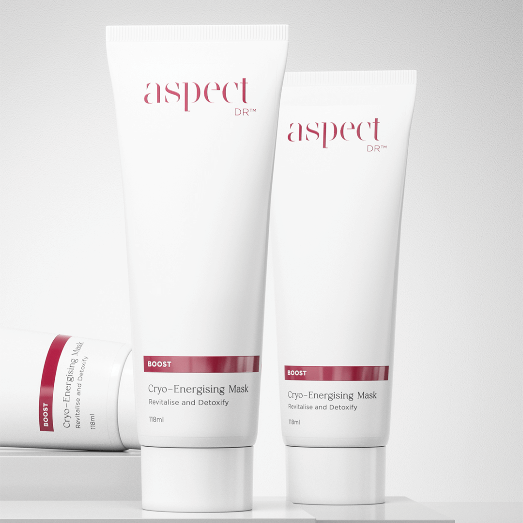 Energising Masks 118ml Aspect Dr on white background