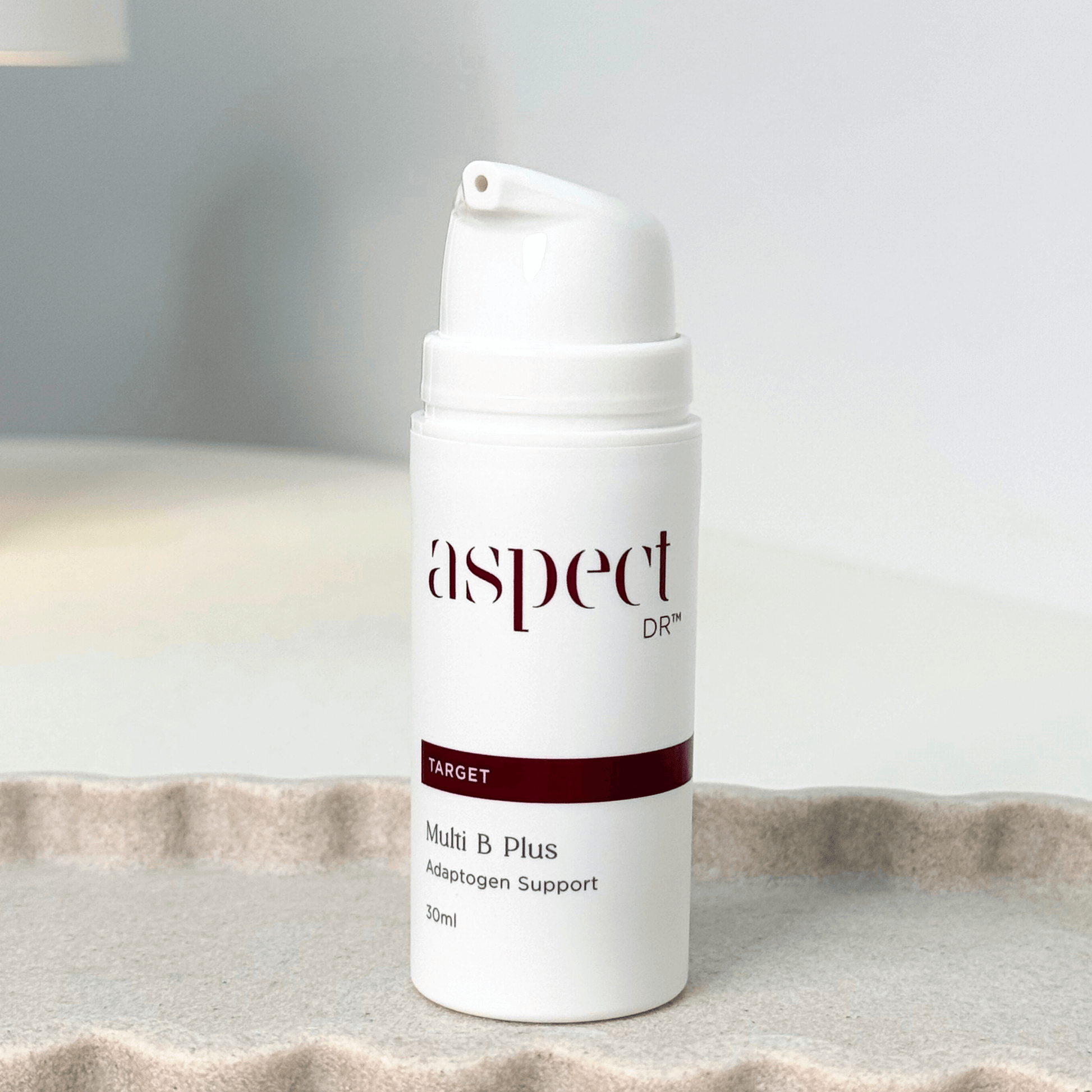 Multi B Plus Aspect Dr without lid front of product on neutral background