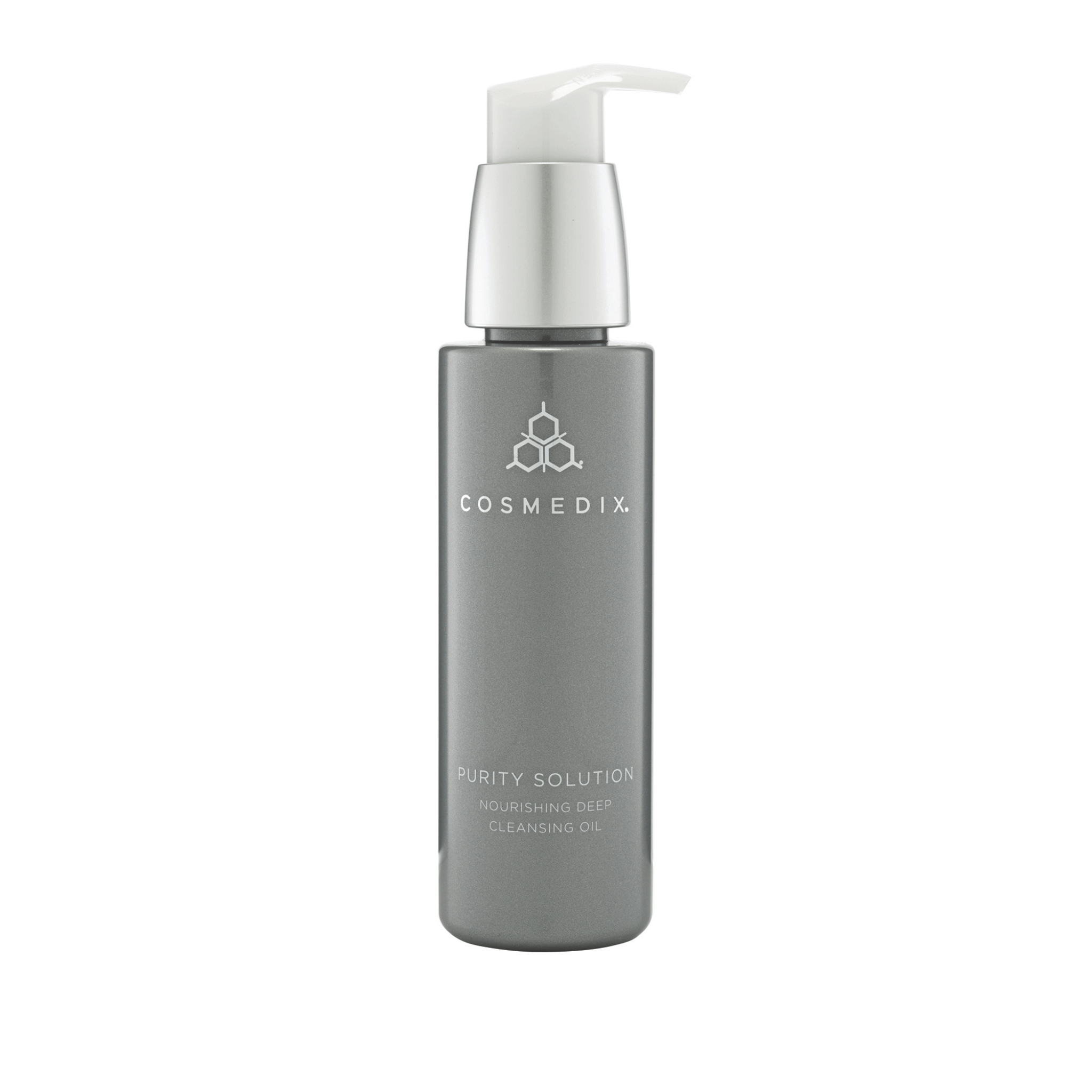 Cosmedix Purity Solution bottle on a white background