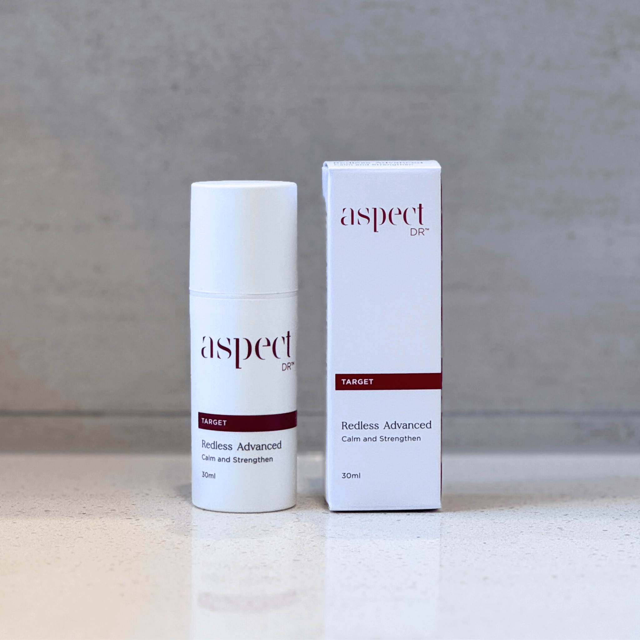 Redless Advanced Aspect Dr product and box
