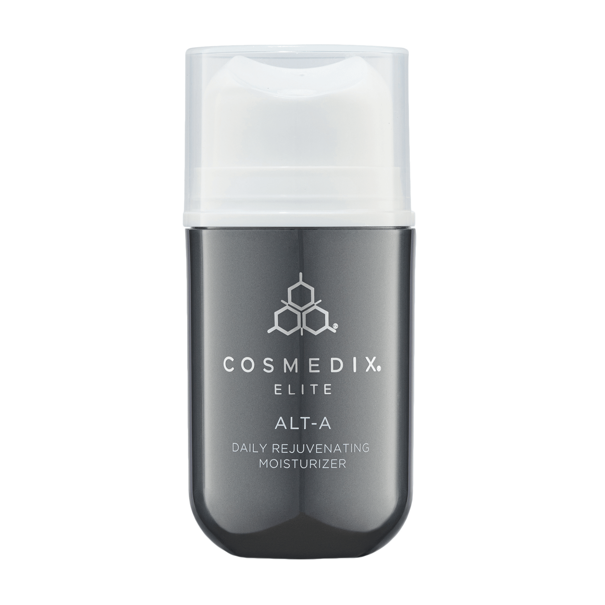 Cosmedix Elite ALT-A Daily Rejuvenating Moisturiser on a white background