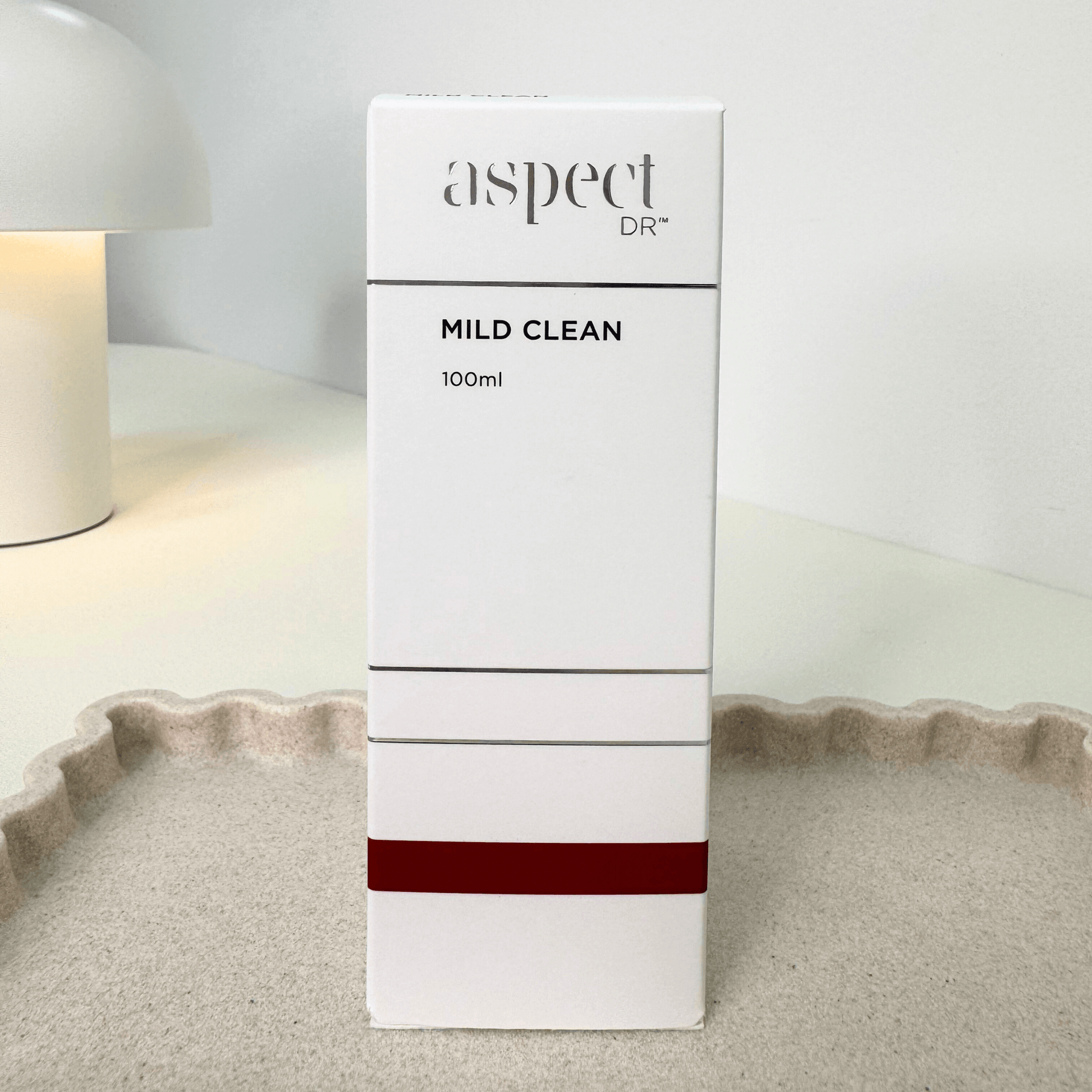 Aspect Dr Mild Clean Cleanser on neutral background