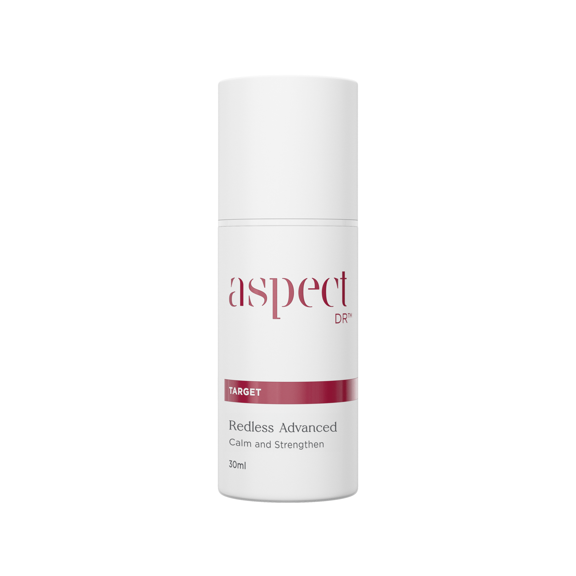Aspect Dr Redless white background