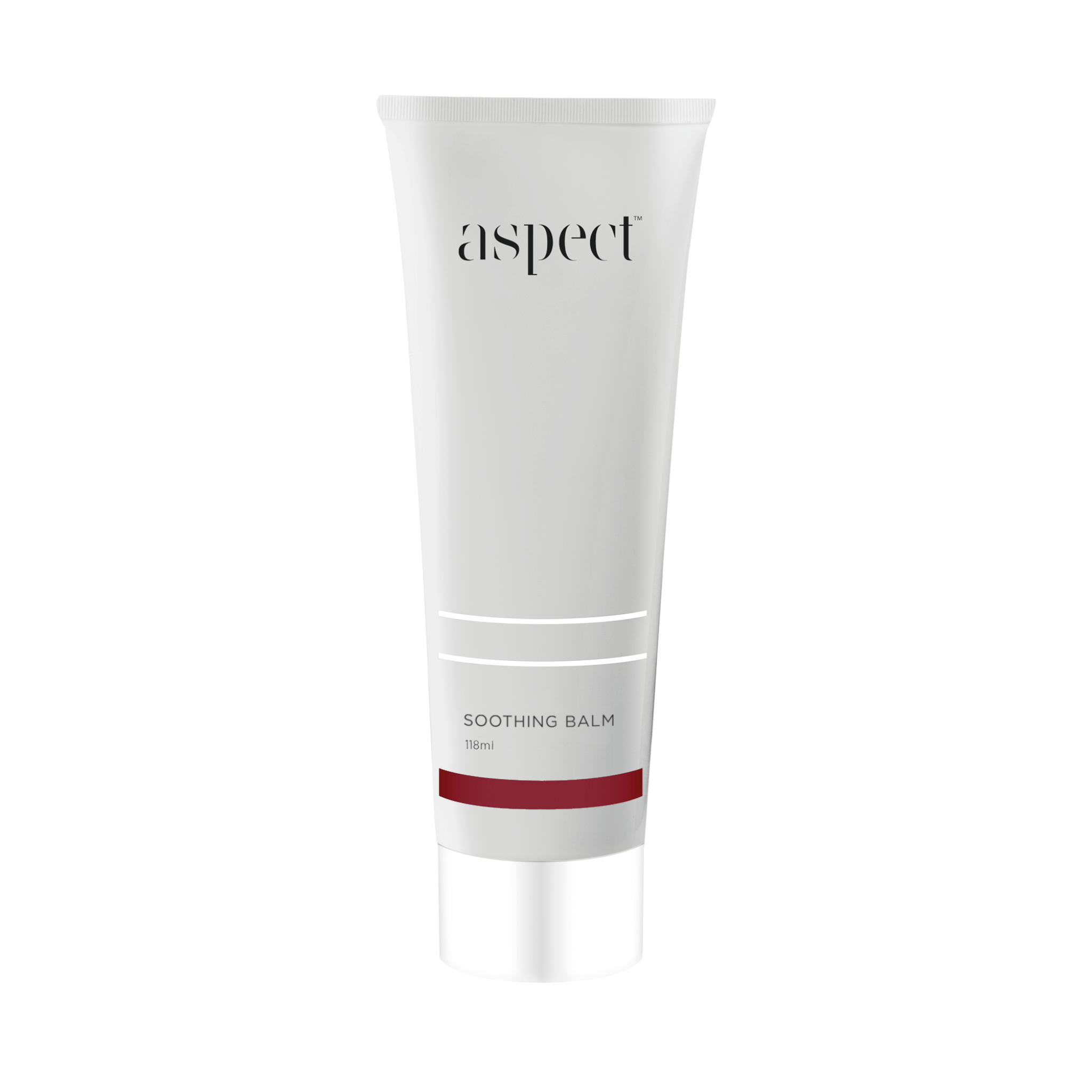 Tube of Aspect Dr Soothing Balm 118ml on a white background
