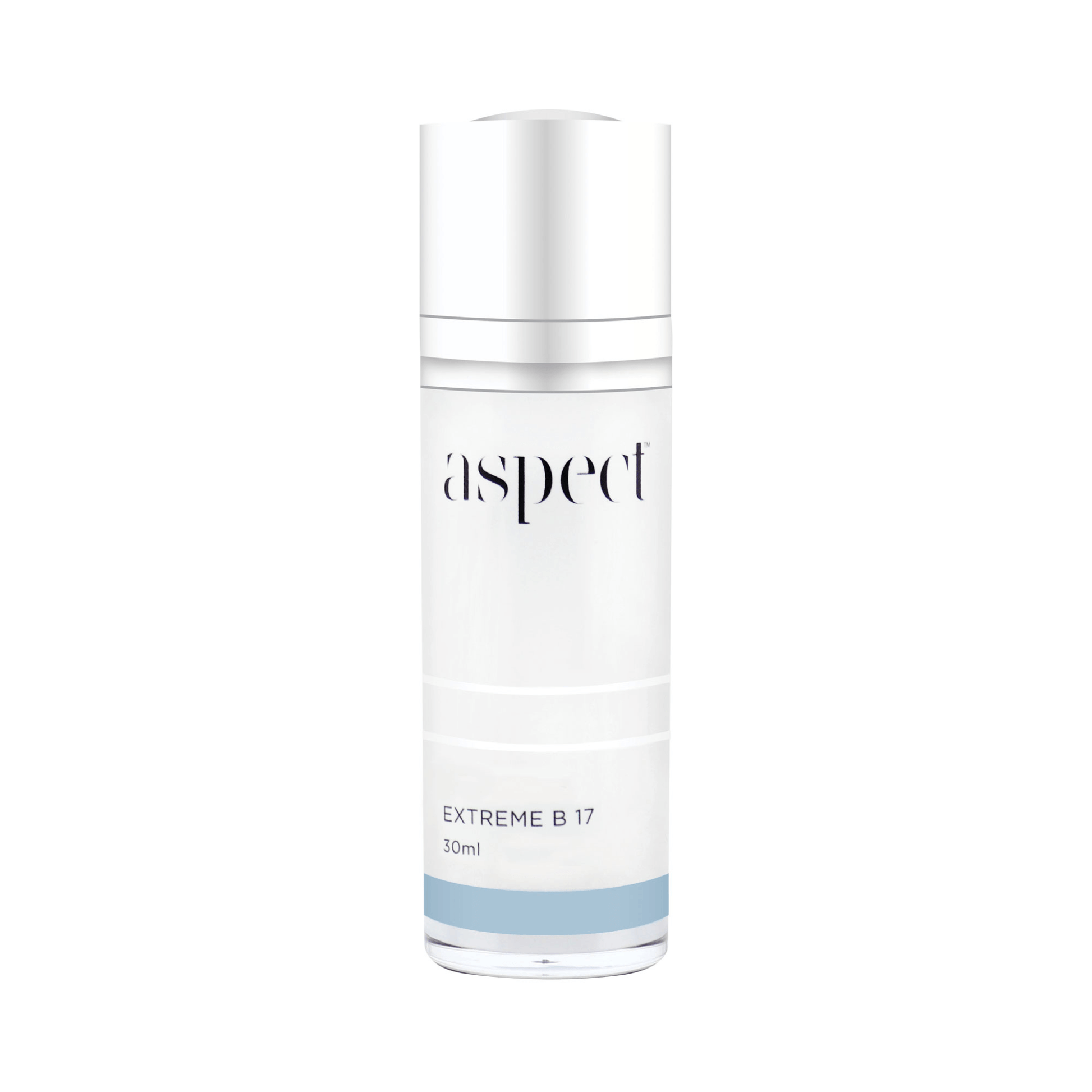 Aspect Skincare bottle Extreme B 17 on a white background