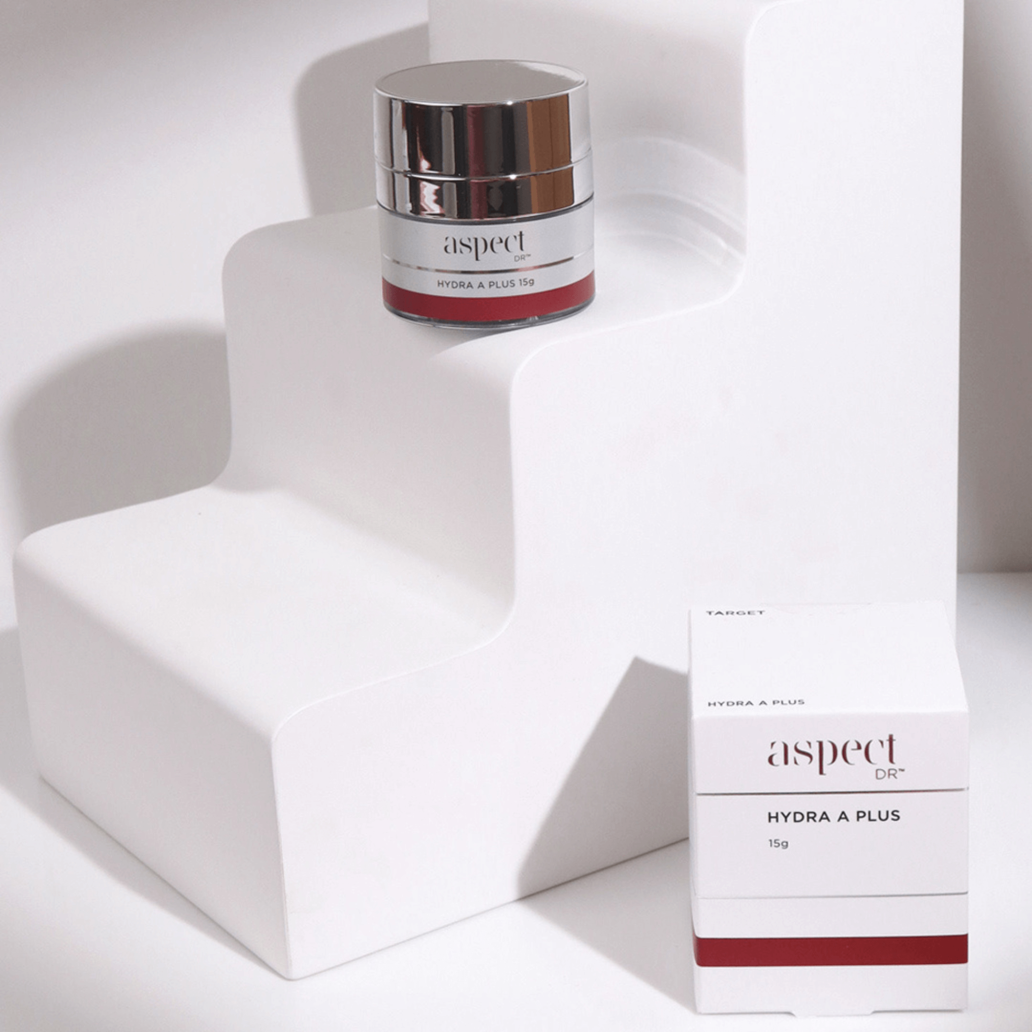 Aspect Hydra A Plus with packaging on white background