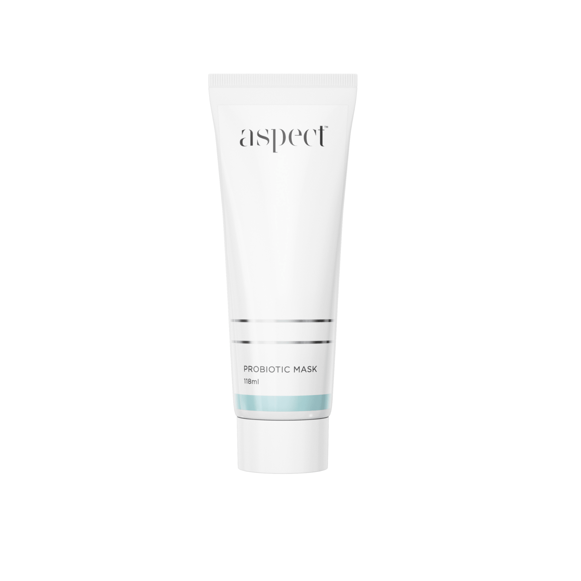Tube of Aspect Probiotic Mask on a white background