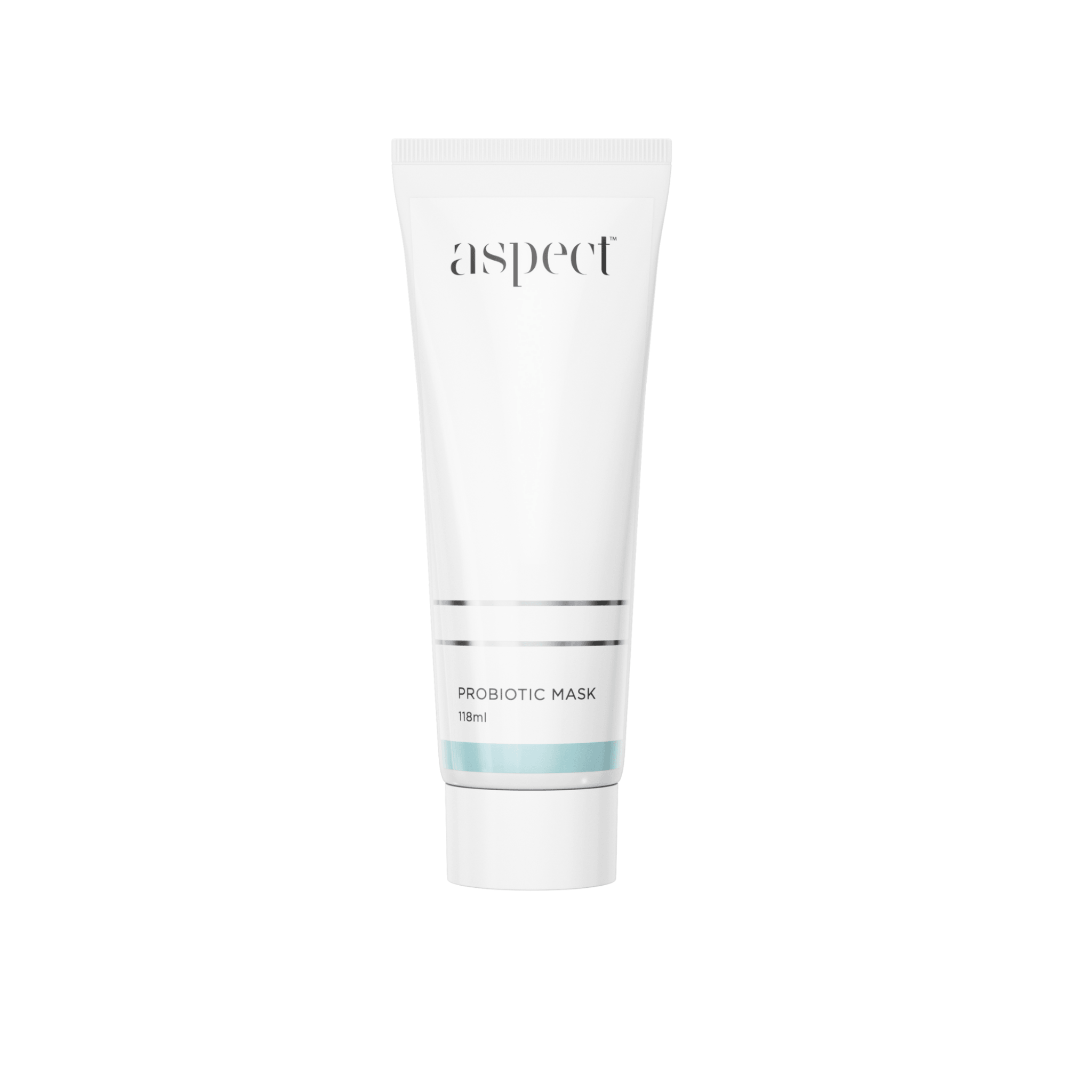 Tube of Aspect Probiotic Mask on a white background
