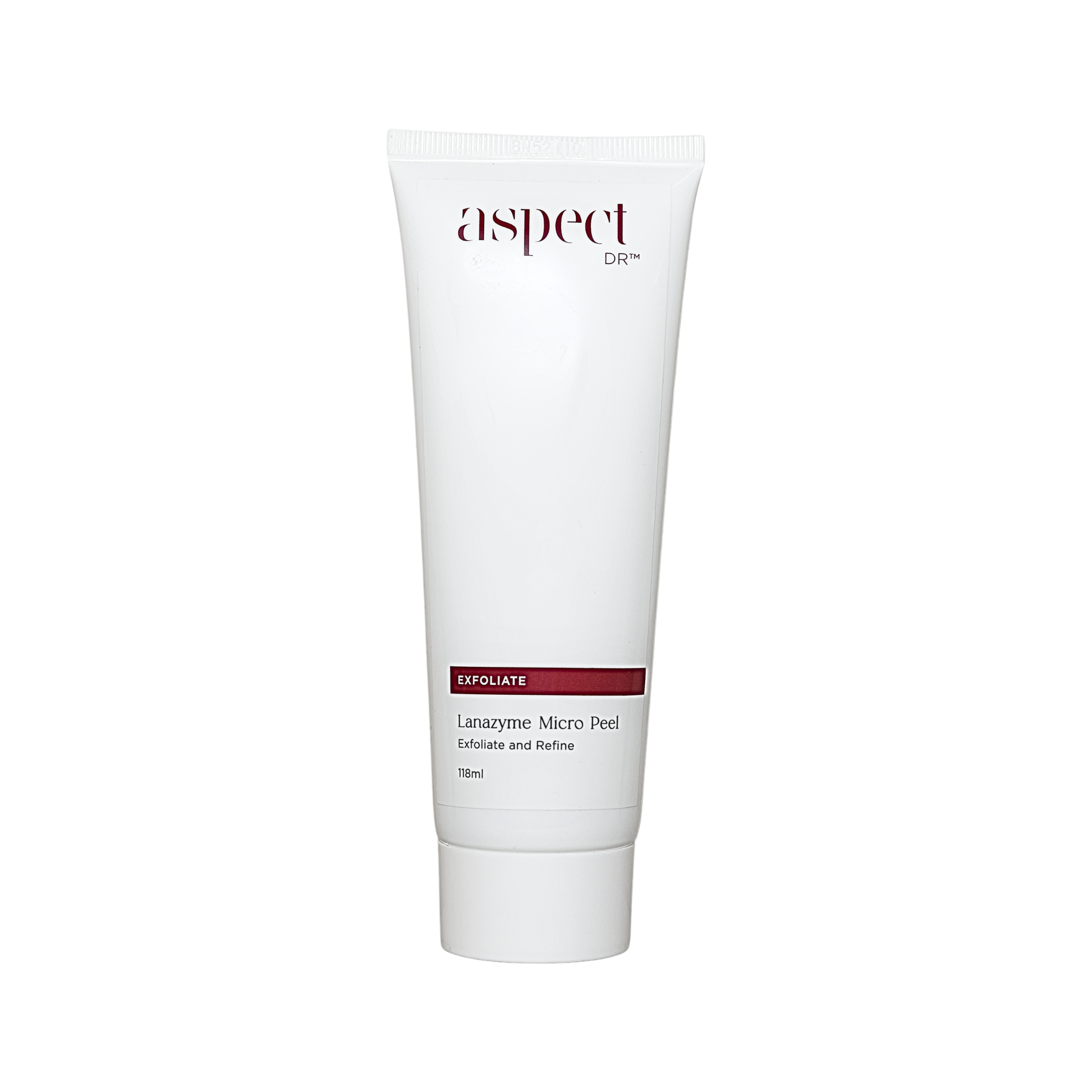 Tube of Aspect Dr. Lanazyme Micro Peel on a white background