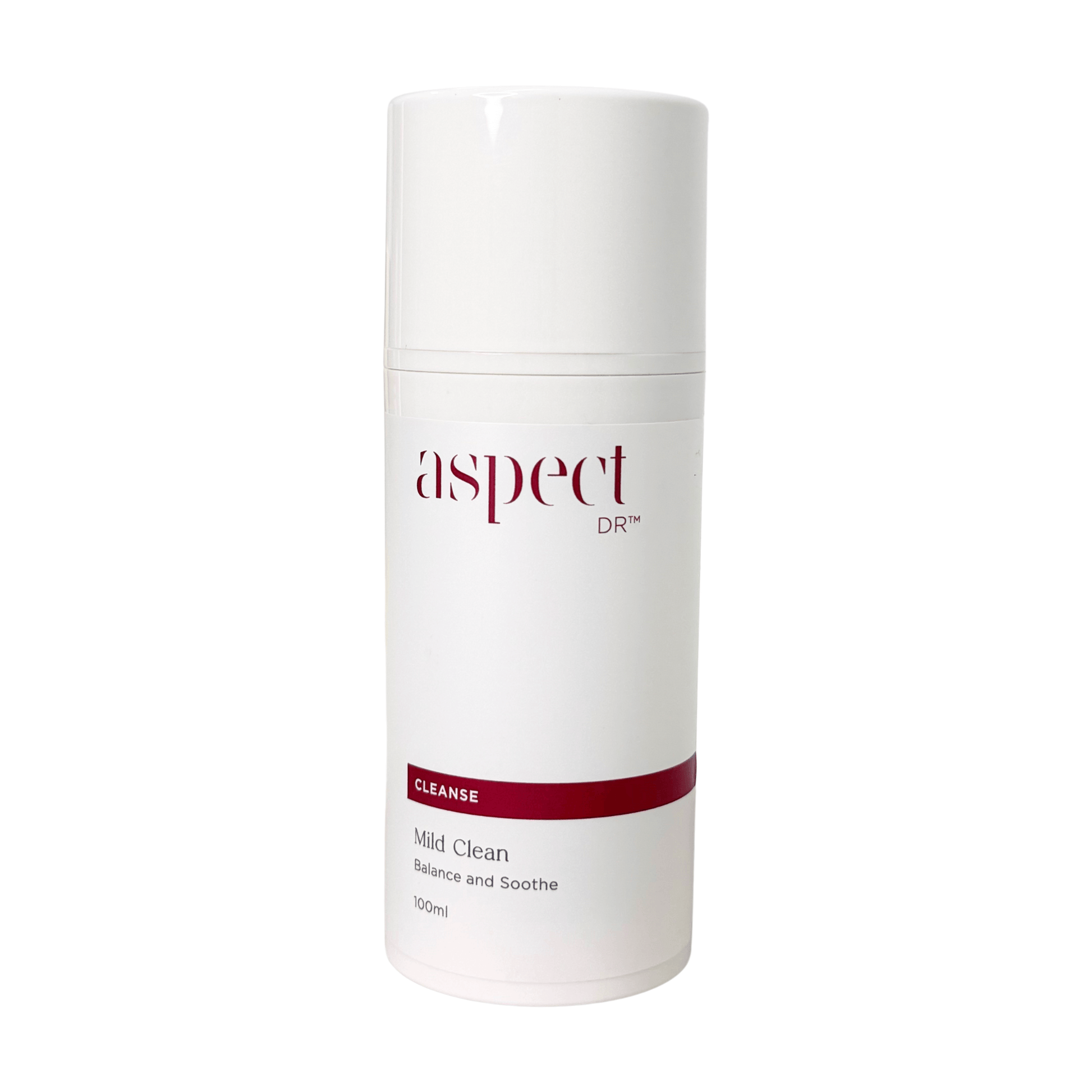 Aspect Dr Mild Clean Cleanser Balance and soothe in white background