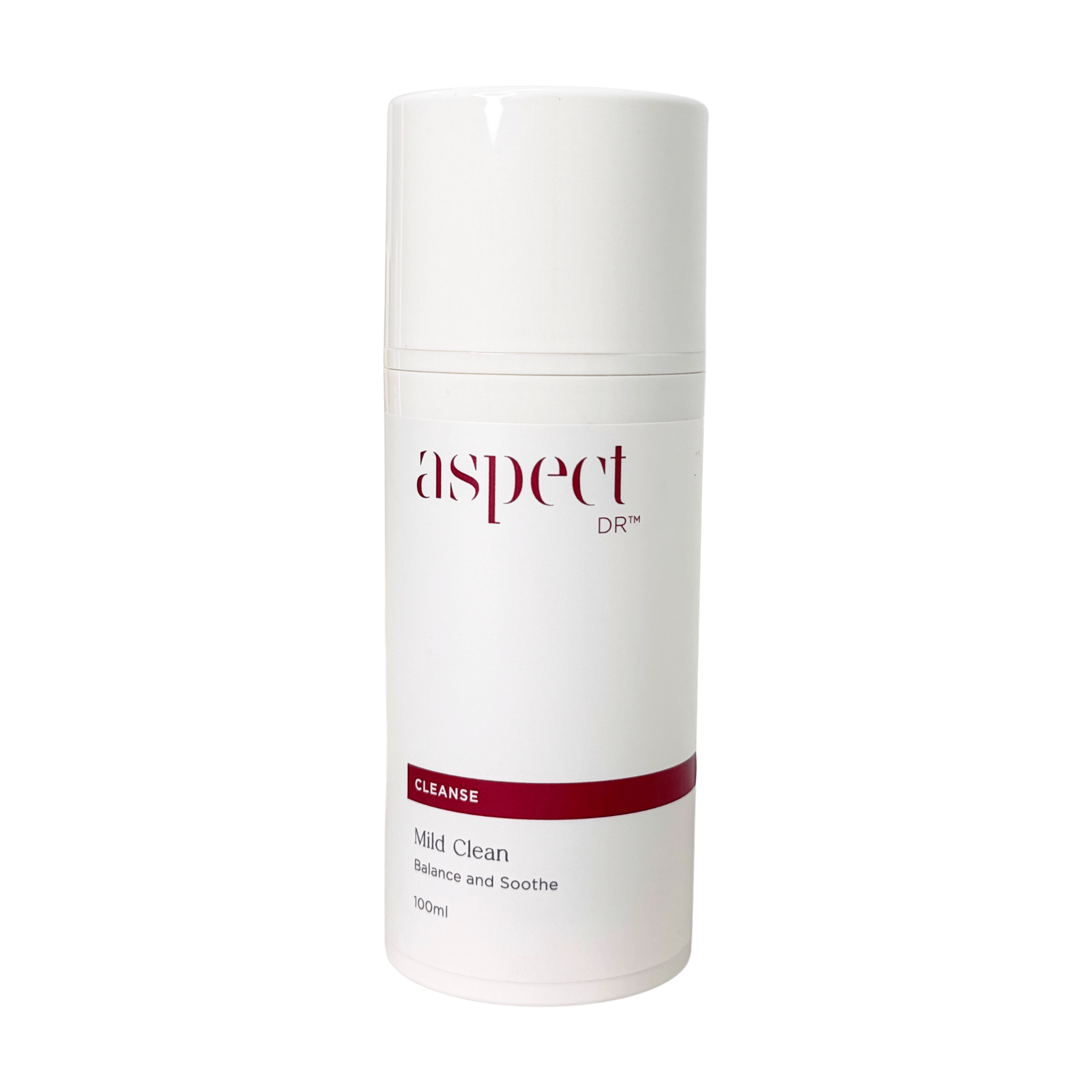 Aspect Dr Mild Clean Cleanser Balance and soothe in white background
