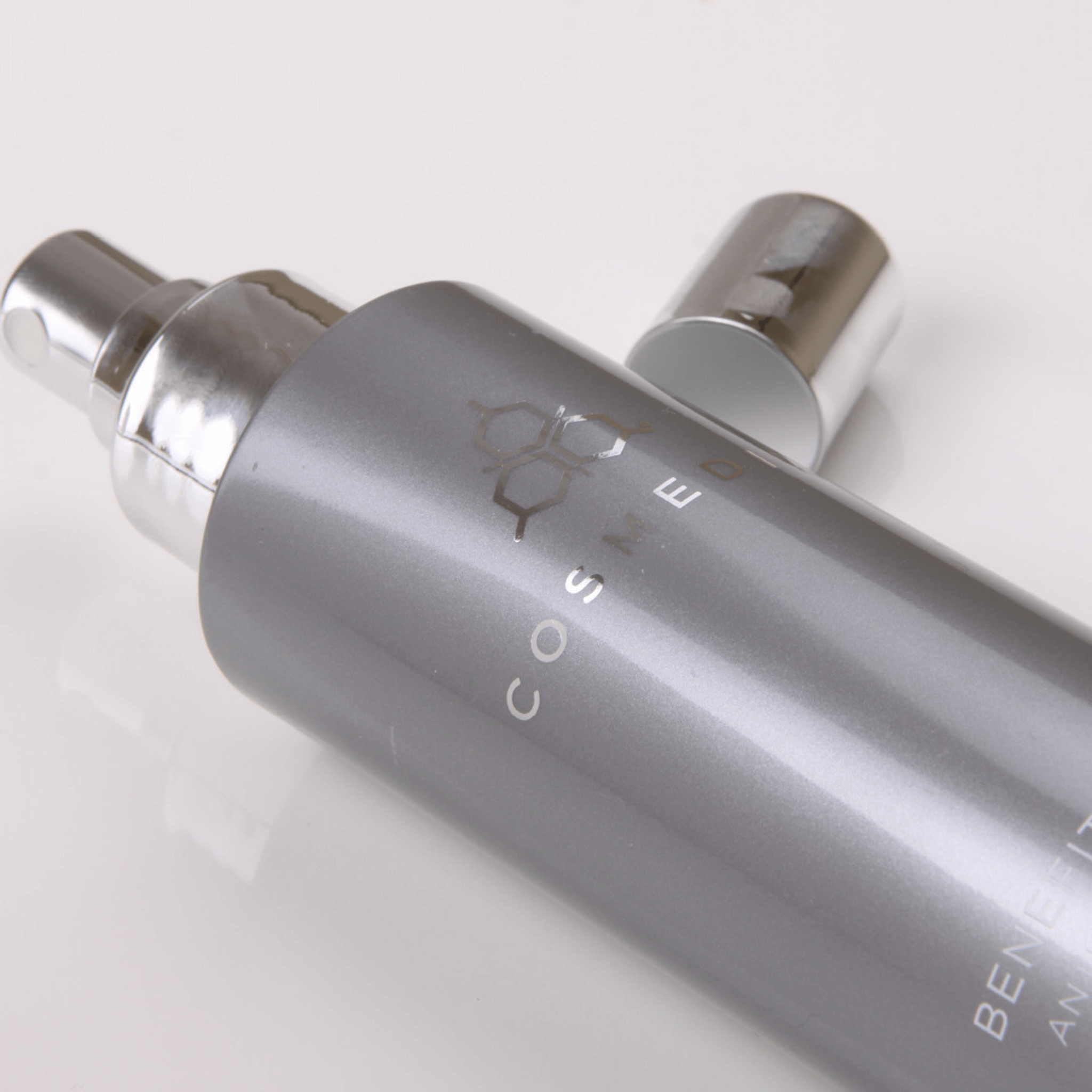 Cosmedix benefit balance bottle on a white background