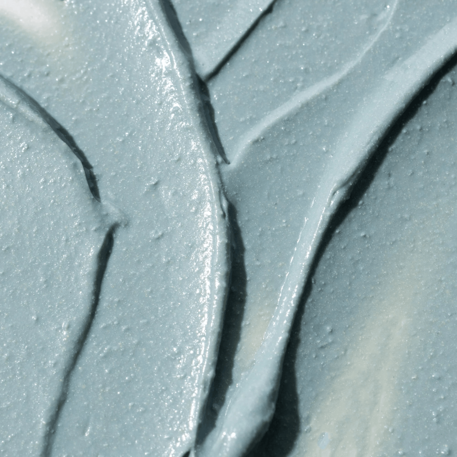 Close-up of a textured Cosmedix Clear mask