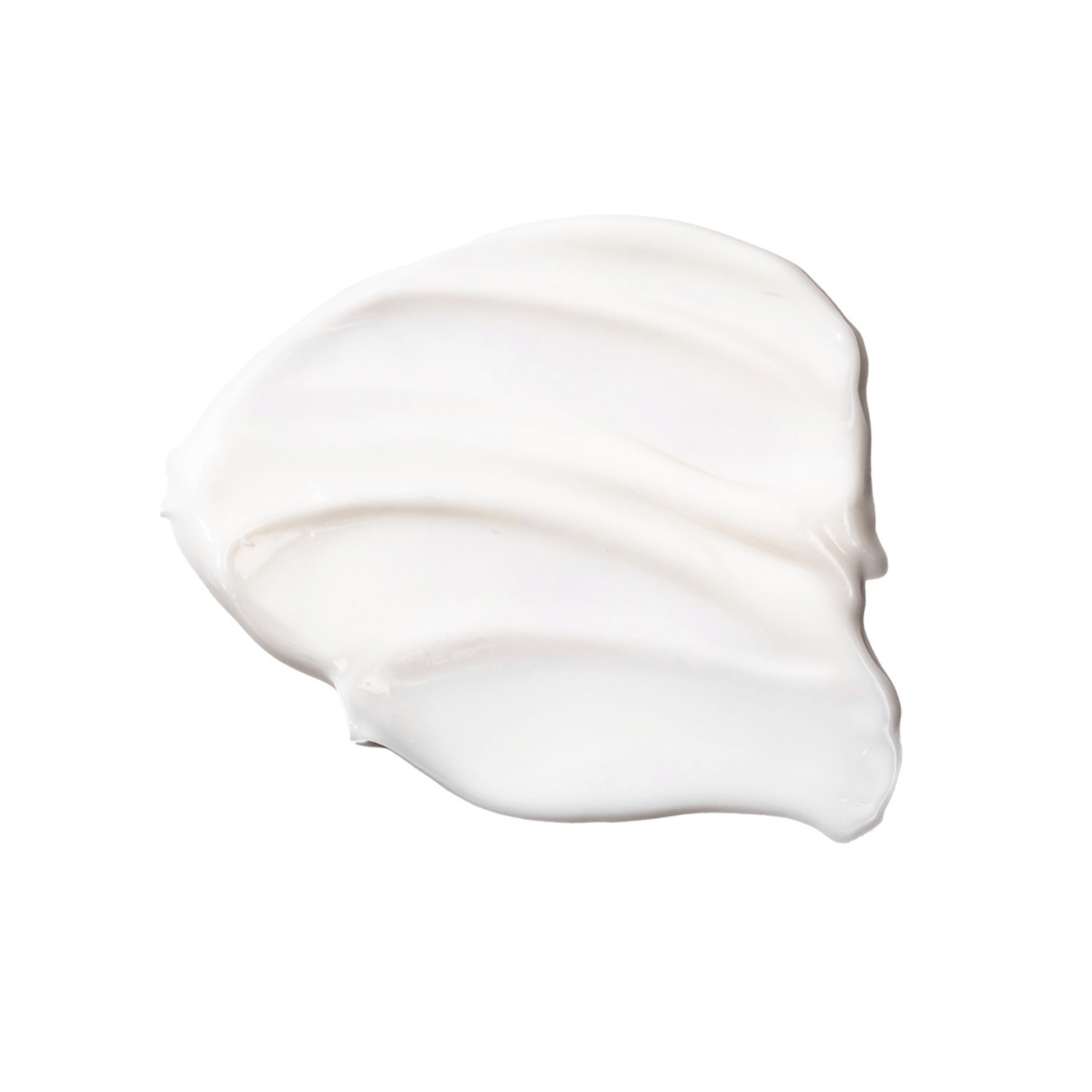 Cosmedix Elite white cream swatch on a white background