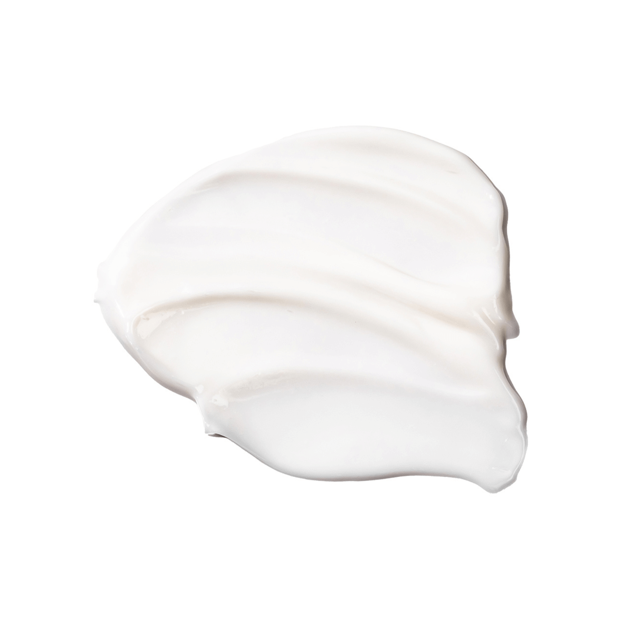 Cosmedix Elite white cream swatch on a white background