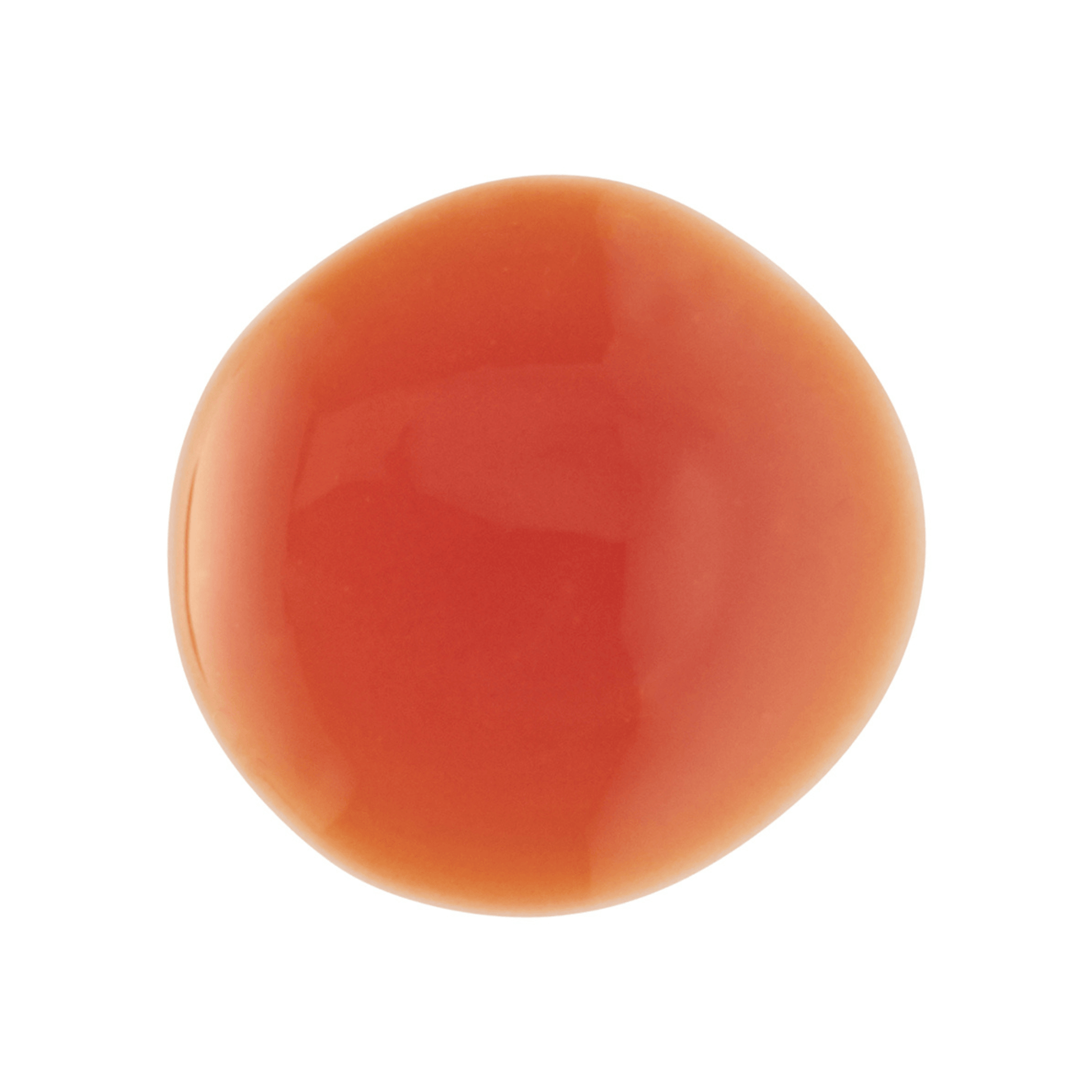 Cosmedix Elite Pepoxide serum orange skincare swatch on white background