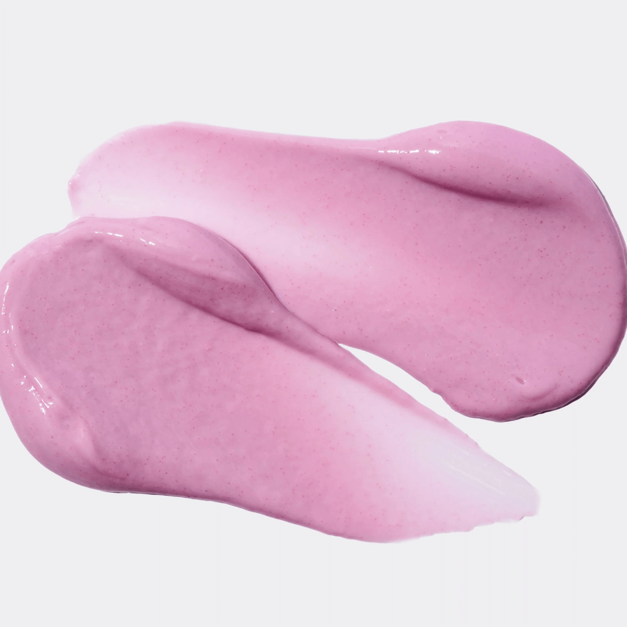 Pink Cosmedix Emulsion cream swatch on a white background