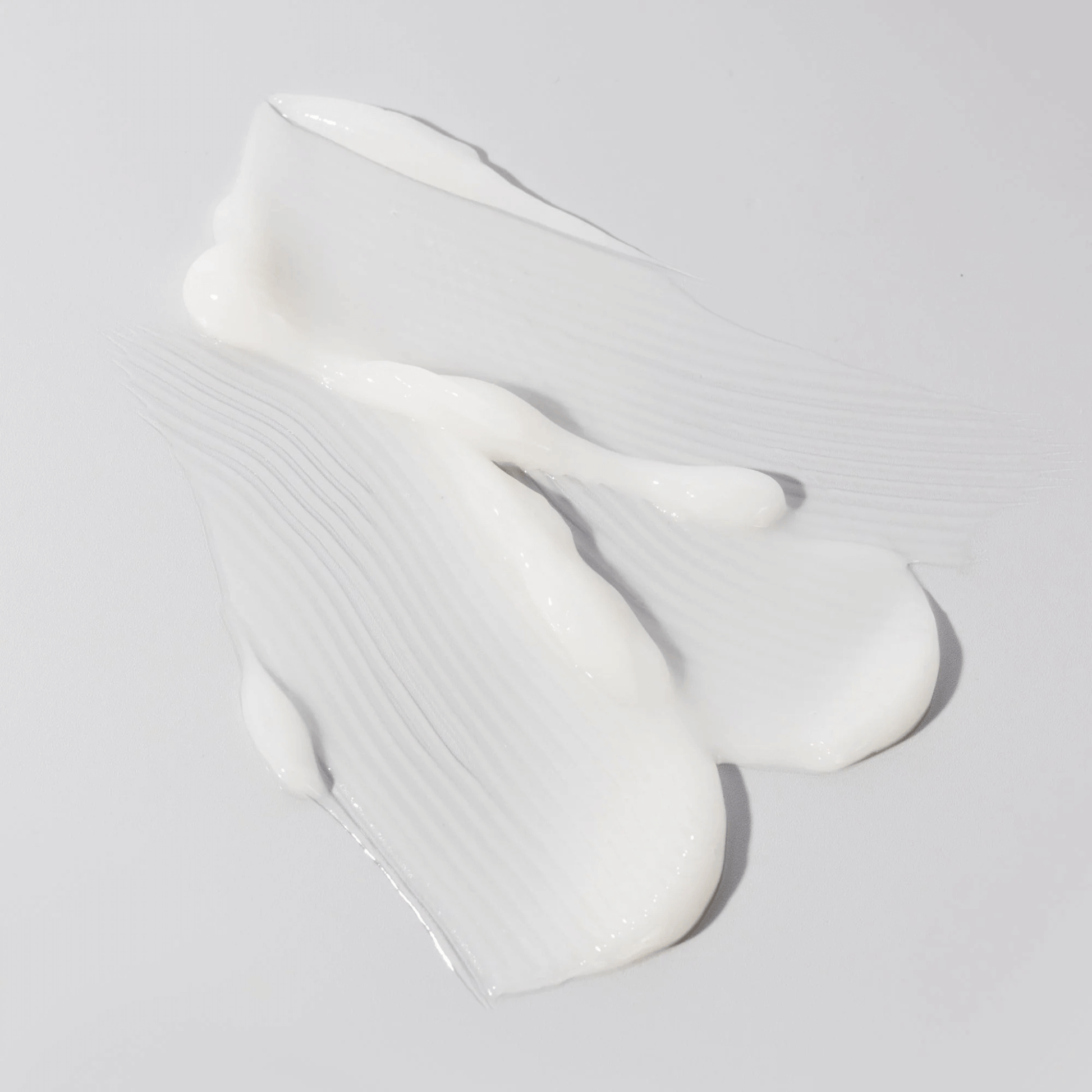 Cosmedix skin thirst moisturiser texture on light grey background