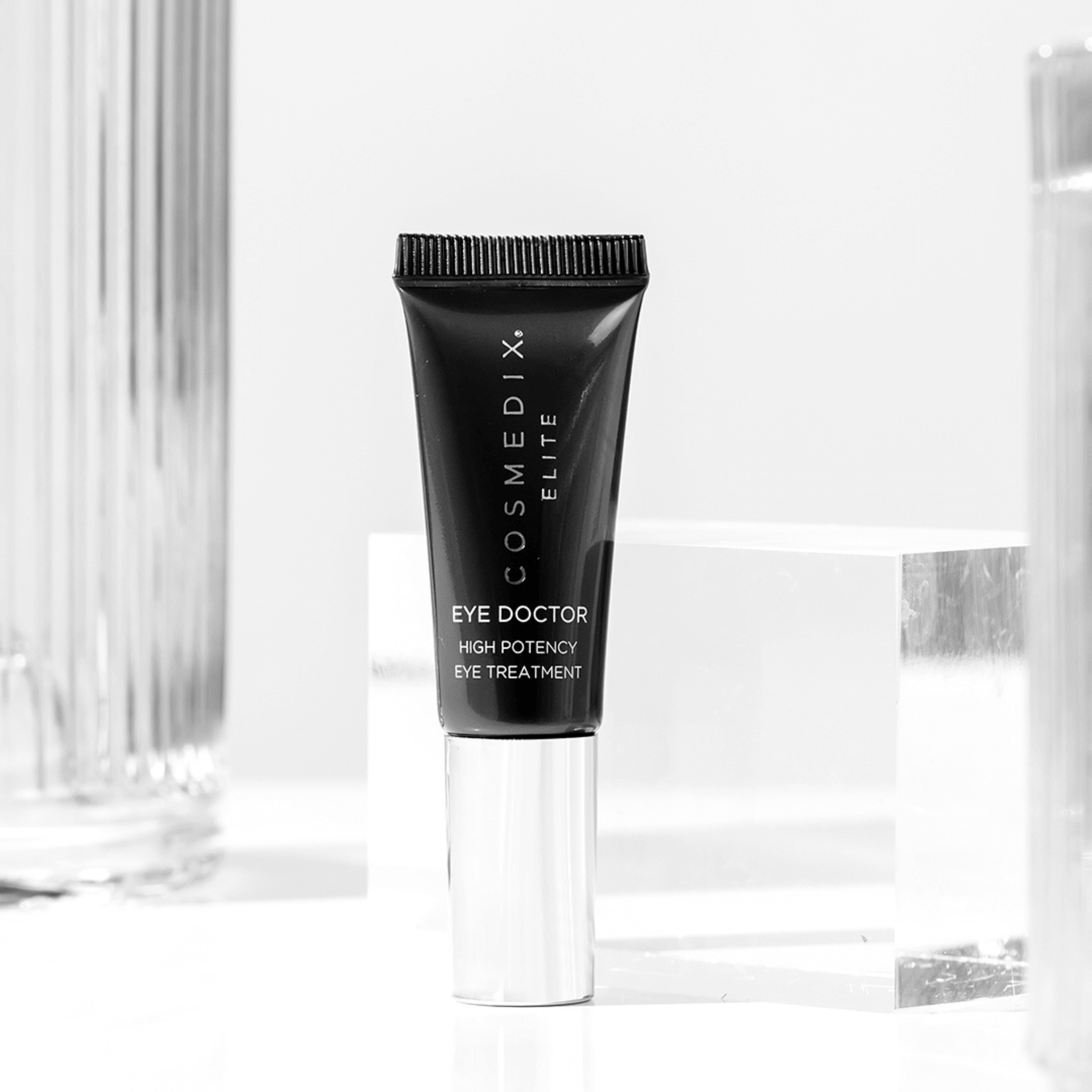 Cosmedix Eye Doctor high potency eye treatment on a white background