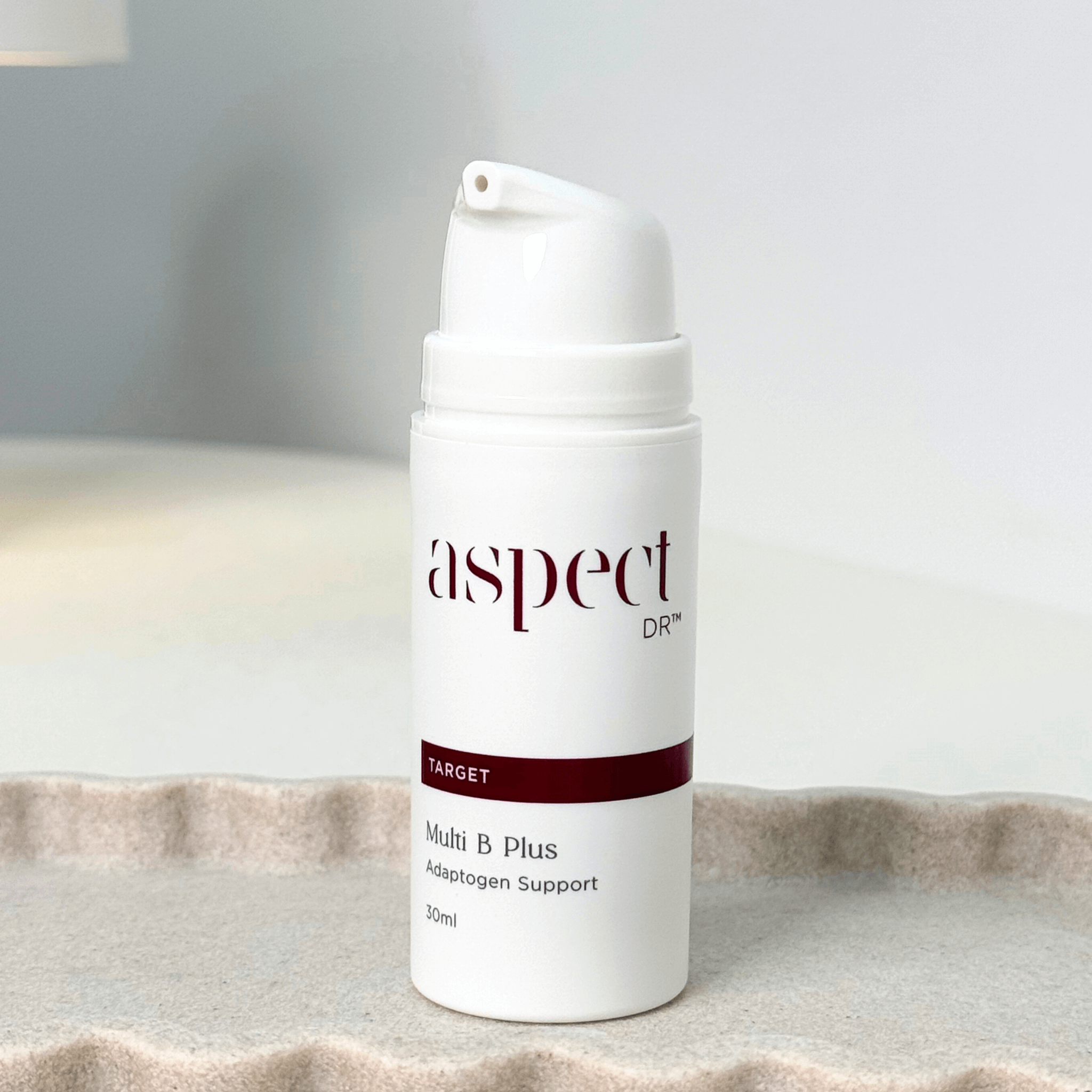 Multi B Plus Aspect Dr without lid front of product on neutral background