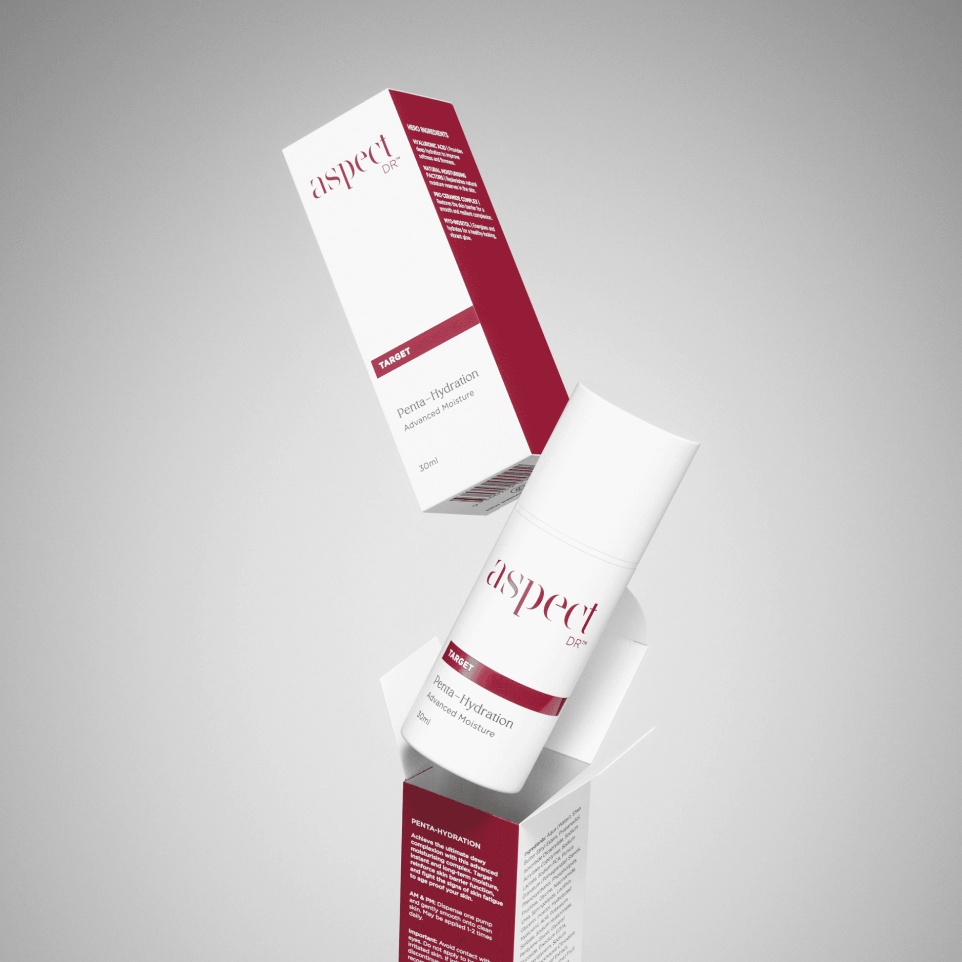 Penta Hydration 30ml boxes and product