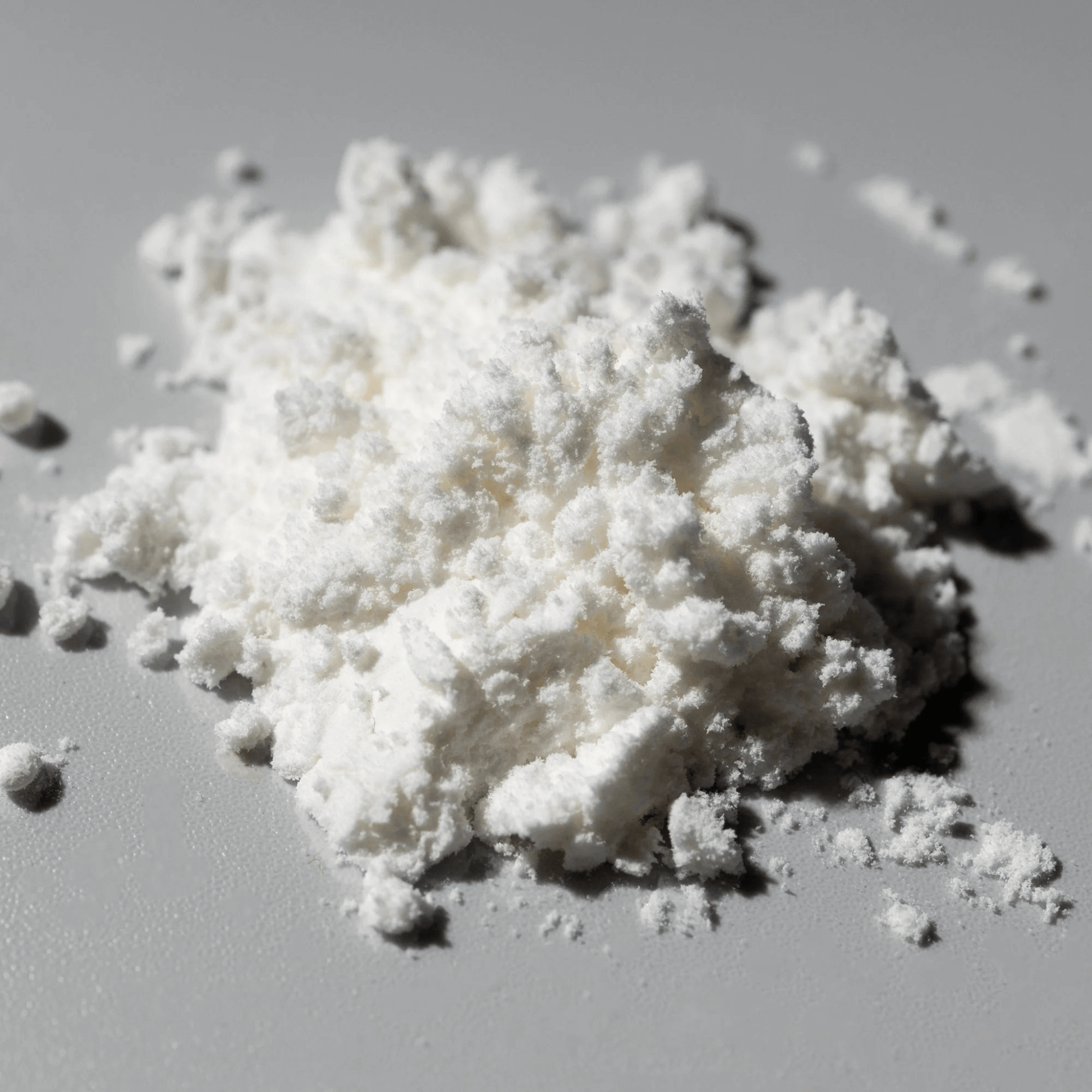 White Cosmedix Vitamin C Powder on a grey background
