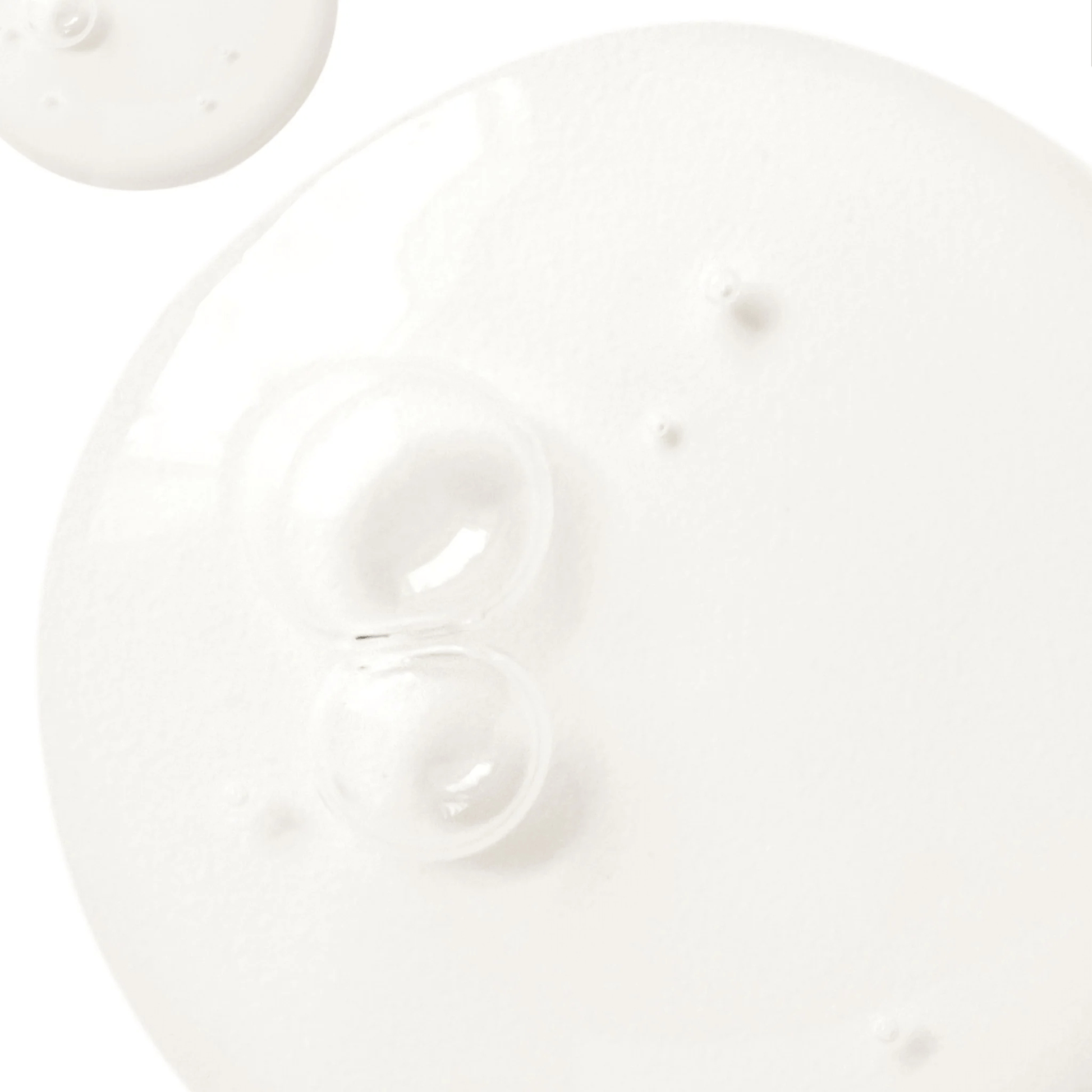 Close-up of Purity Balance liquid on a white background