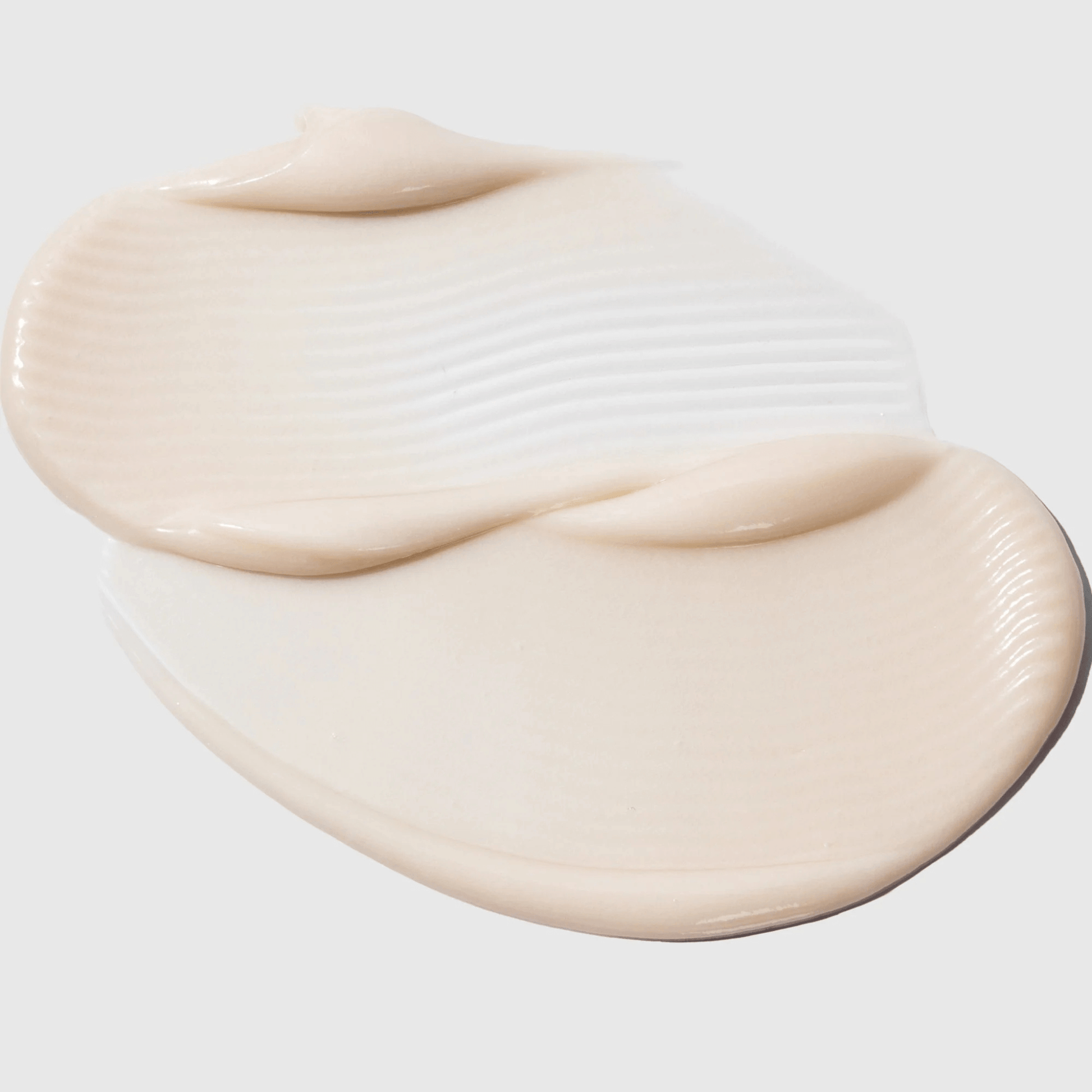 Skincare swatch of Cosmedix Shineless Moisturiser on white background