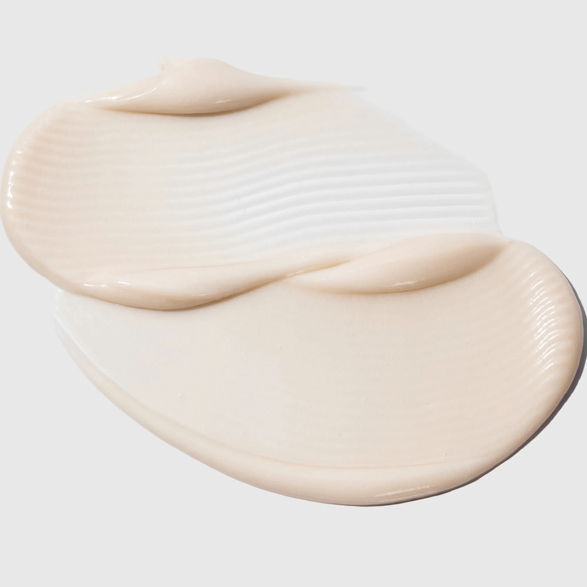 Skincare swatch of Cosmedix Shineless Moisturiser on white background