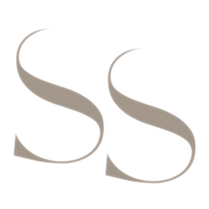 Sota skin logo 2 stylised letter S on a white background