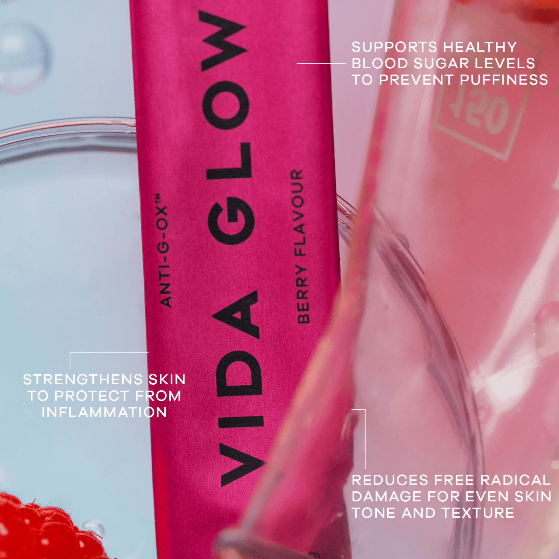 Vida Glow anti-g-ox benefits