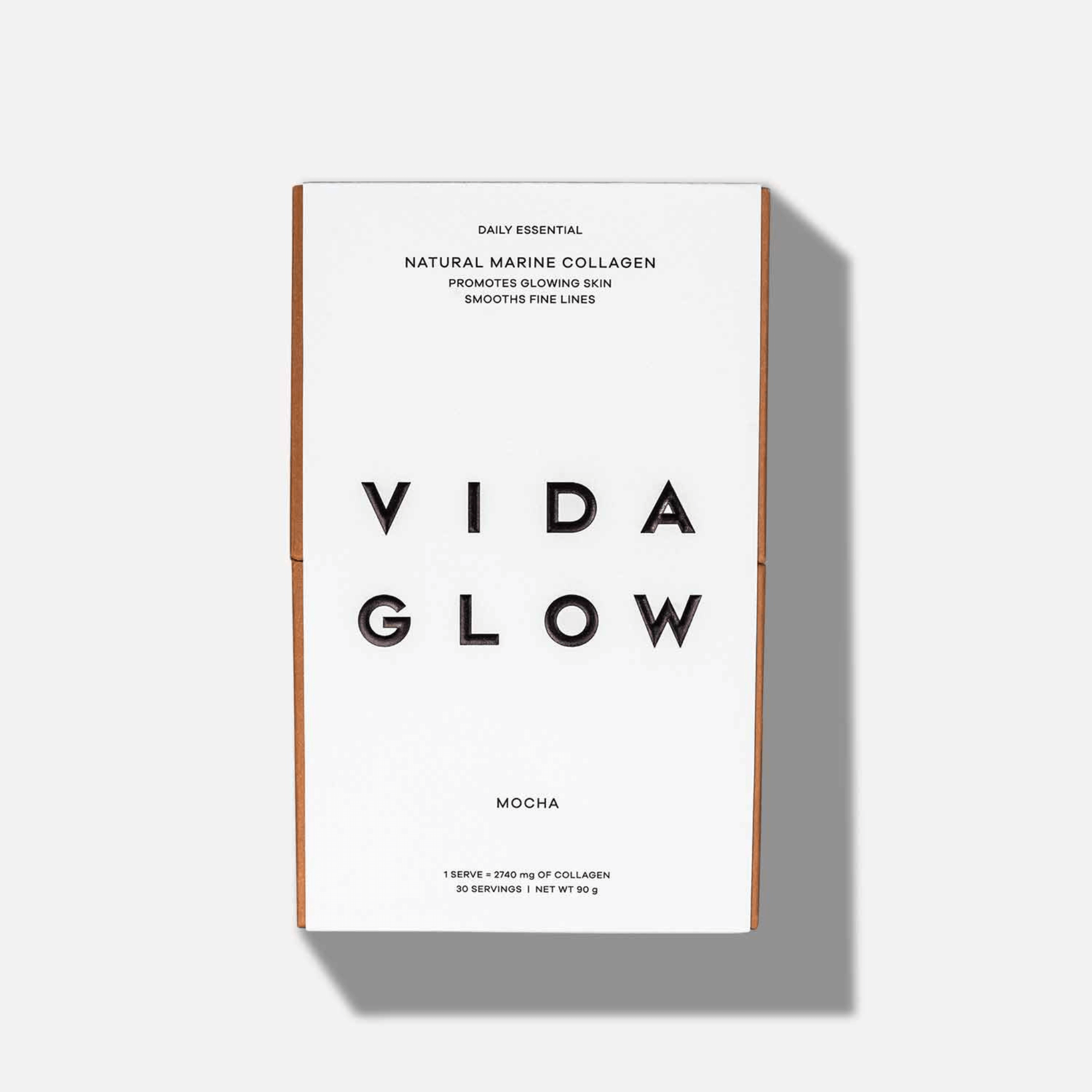 Vida Glow Mocha flavour box