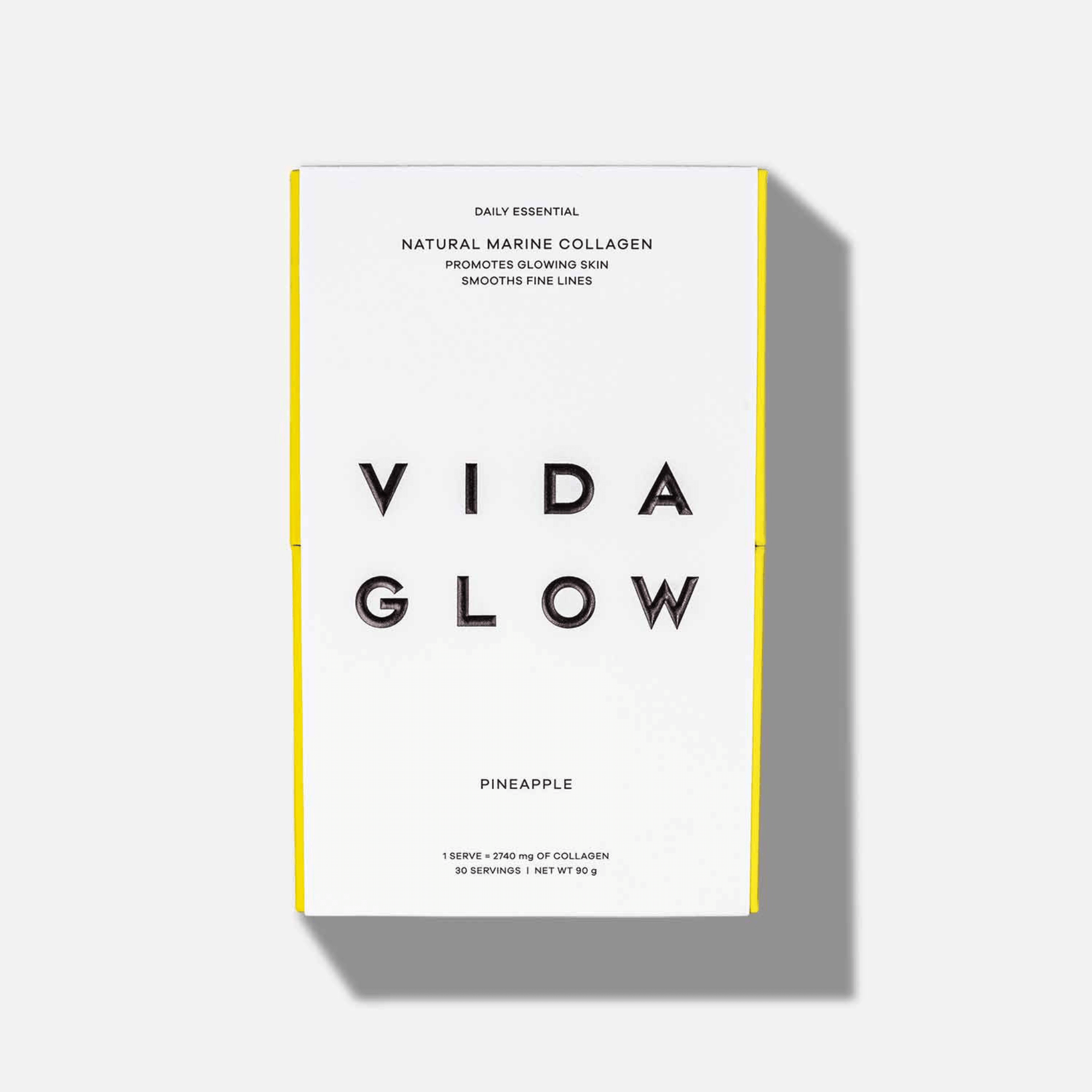 Vida Glow Pineapple front of box