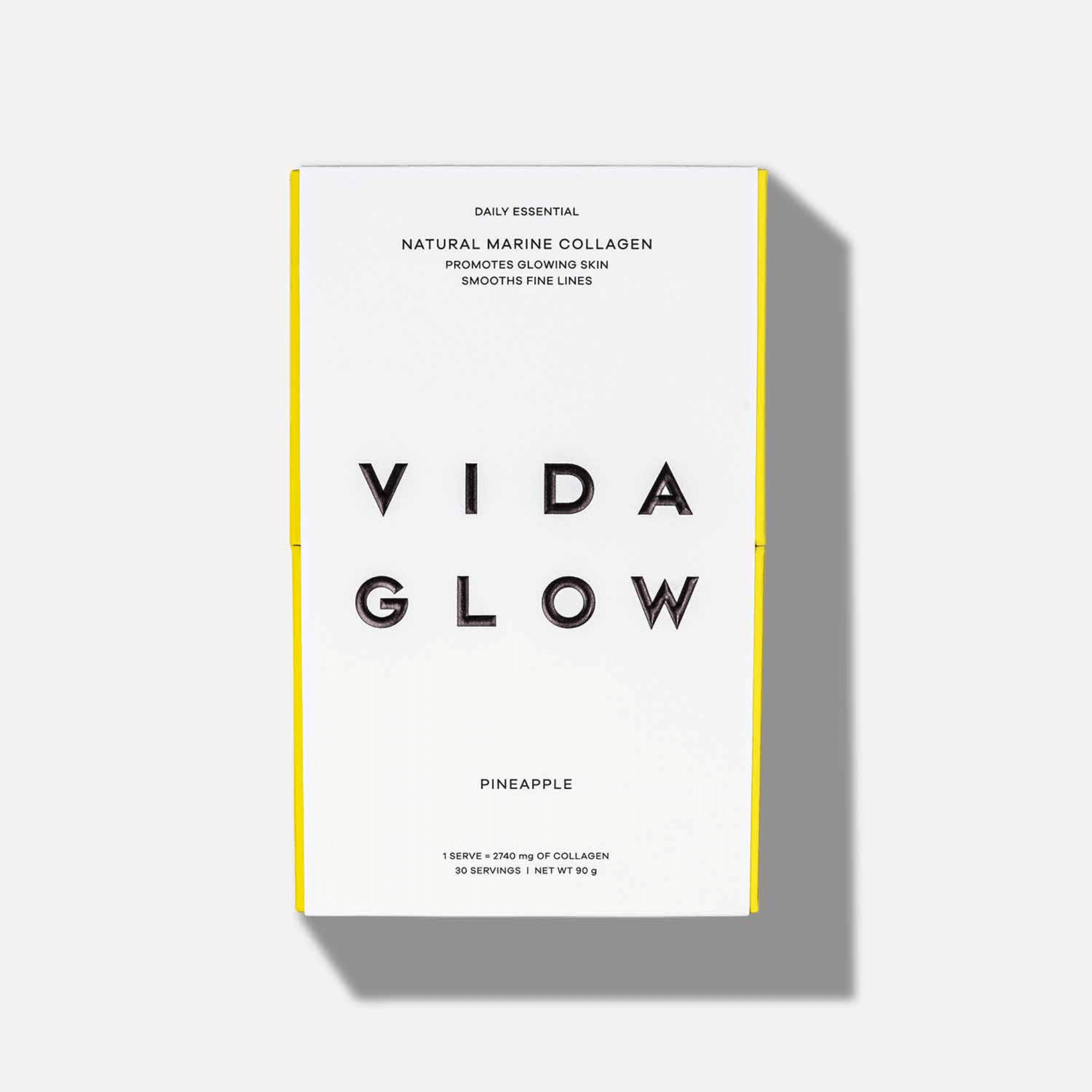 Vida Glow Pineapple front of box