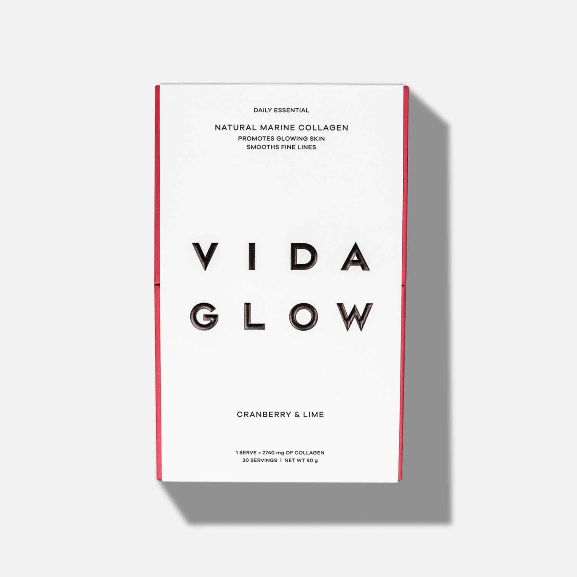 Vida Glow Cranberry and lime