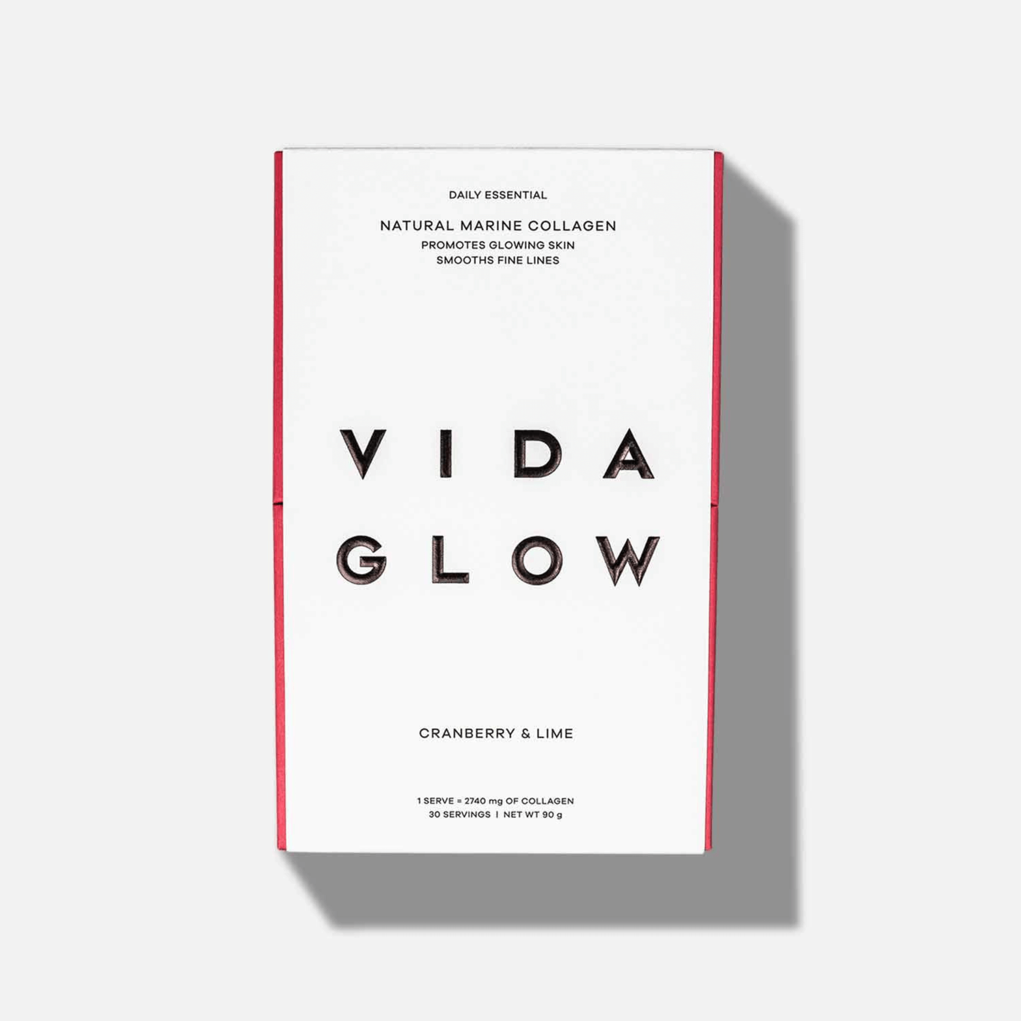 Vida Glow Cranberry and lime