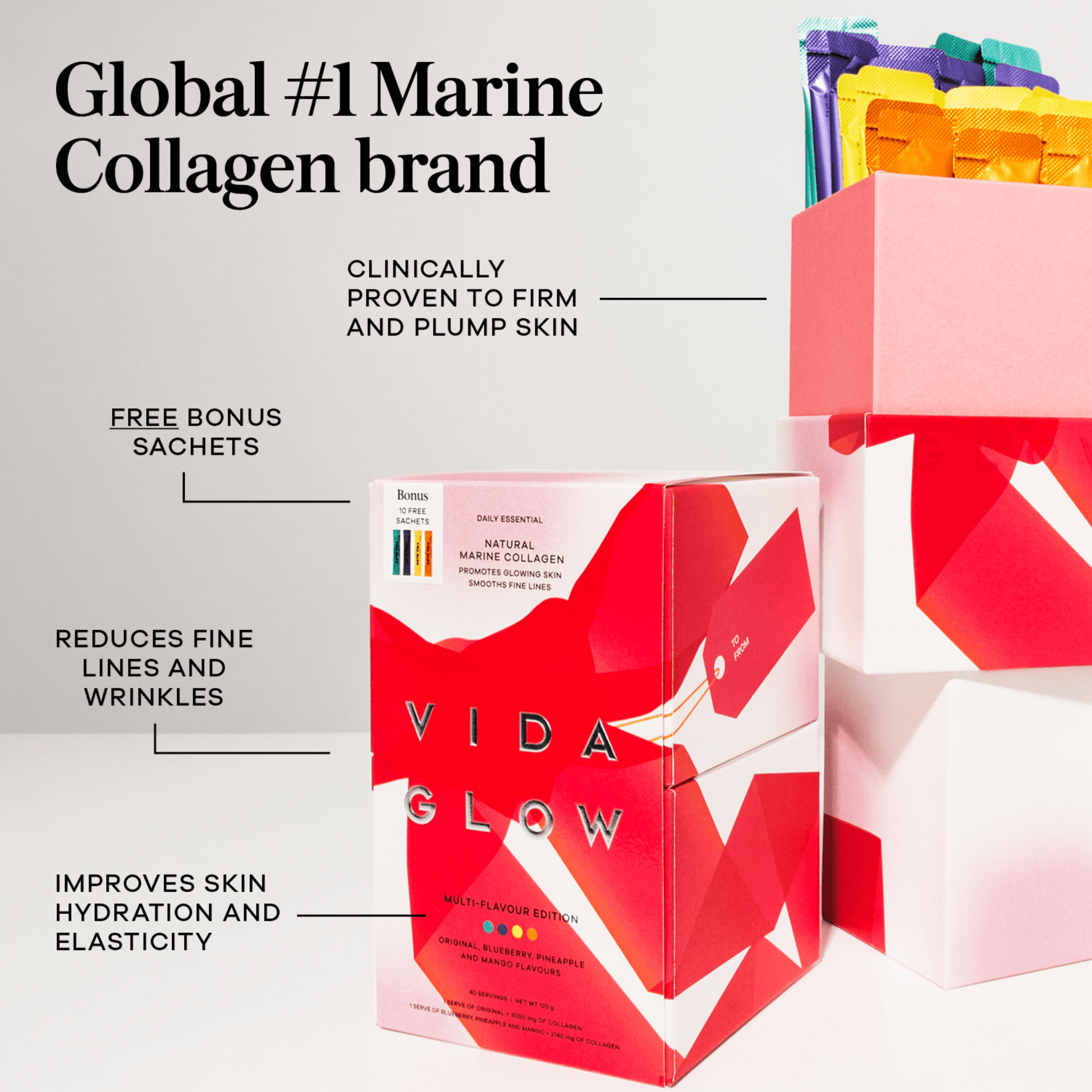 Vida Glow collagen benefits